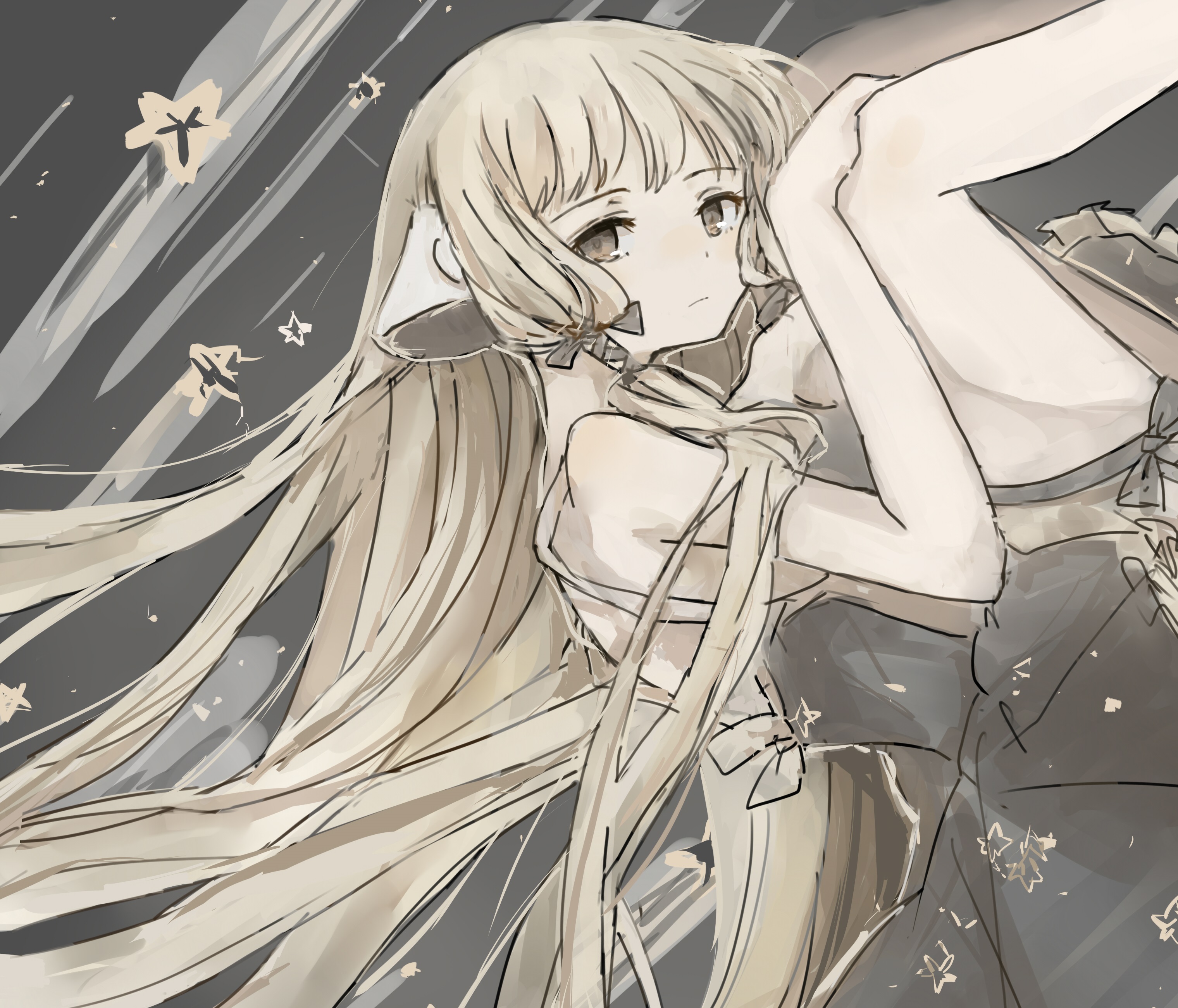 Anime 3040x2600 Chobits Chii anime anime girls long hair