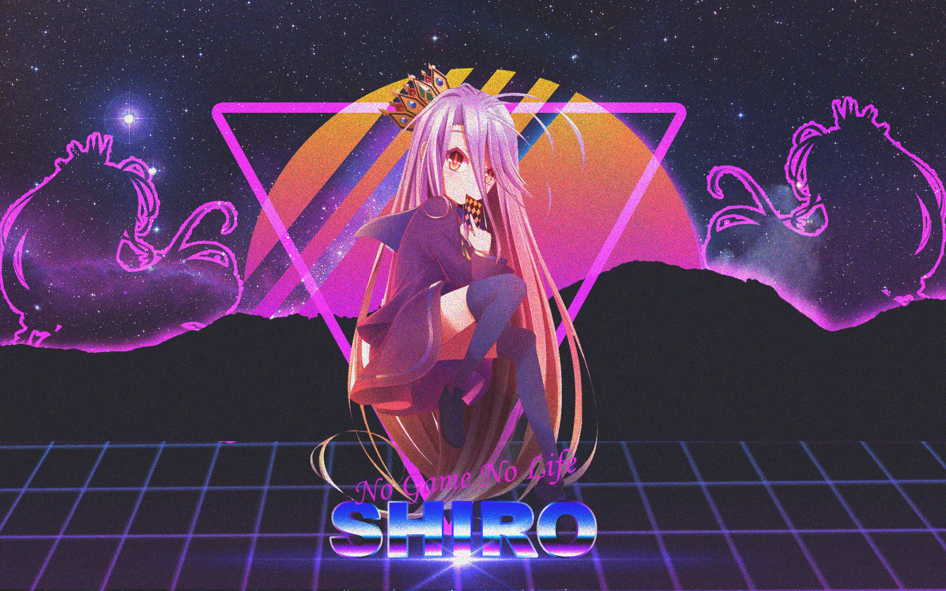 Anime 1920x1200 Shiro (No Game No Life) No Game No Life picture-in-picture