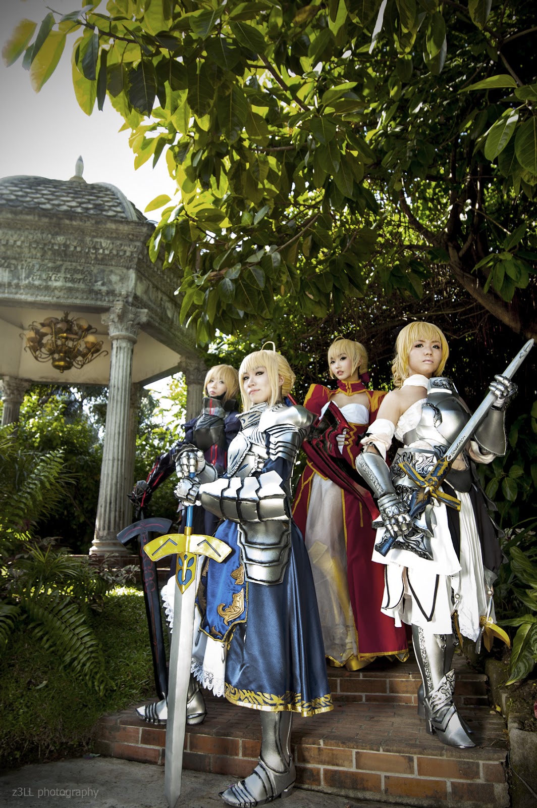 People 1064x1600 Asian cosplay Japanese Japanese women women Fate series Fate/Extra CCC Fate/Extra Fate/Grand Order Fate/Unlimited Codes  Fate/Stay Night fate/stay night: heaven's feel Artoria Pendragon Saber Saber Alter Saber Lily Nero Claudius Excalibur blonde long hair