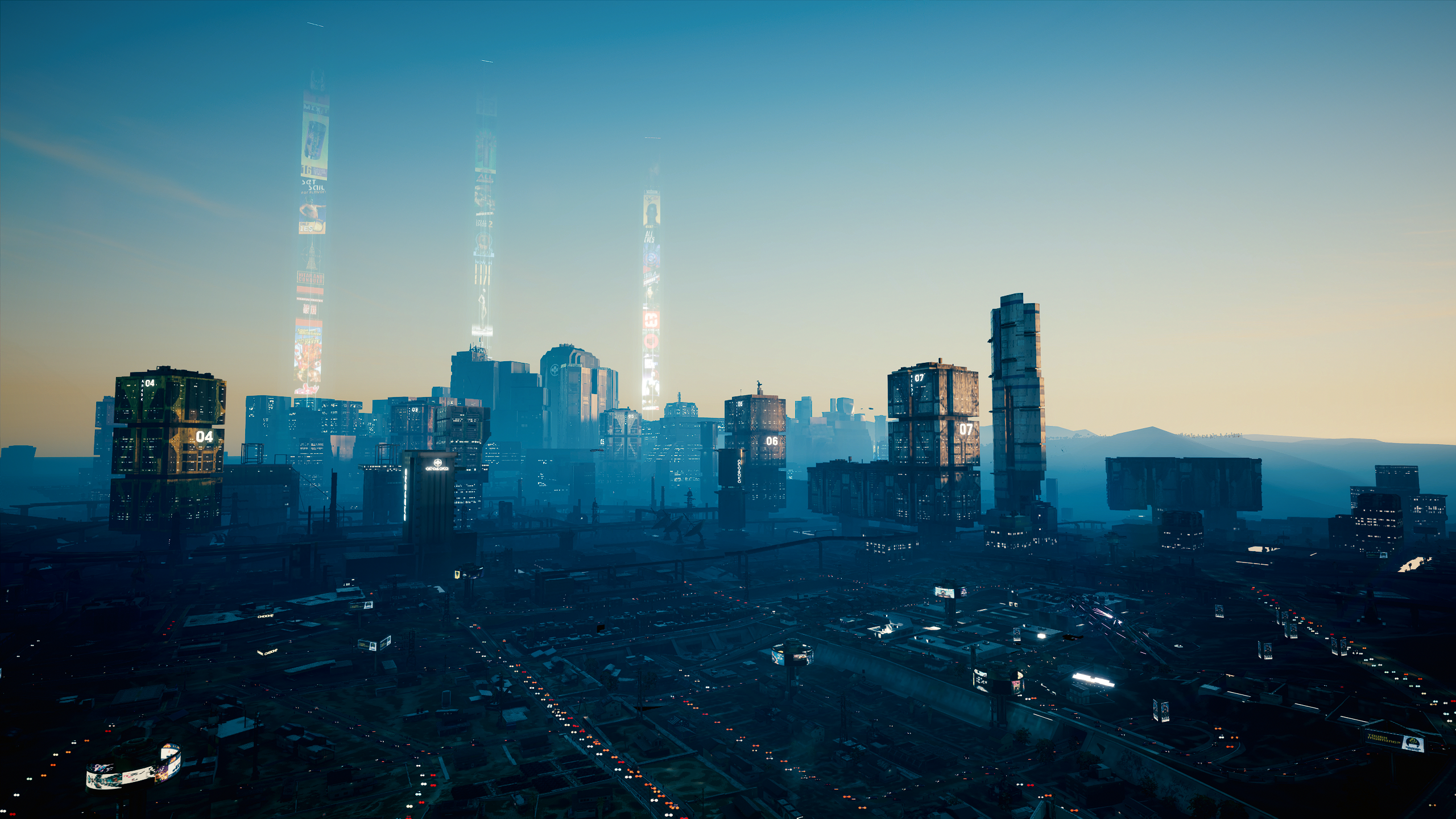 General 2560x1440 Cyberpunk 2077 city video games