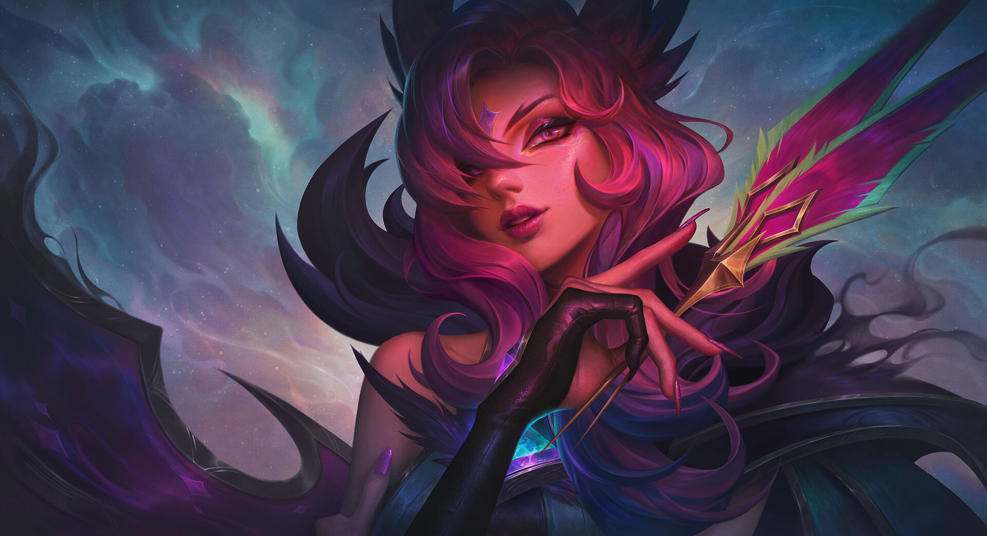General 1920x1042 Xayah (League of Legends) Star Guardian C Home League of Legends Riot Games video games video game characters