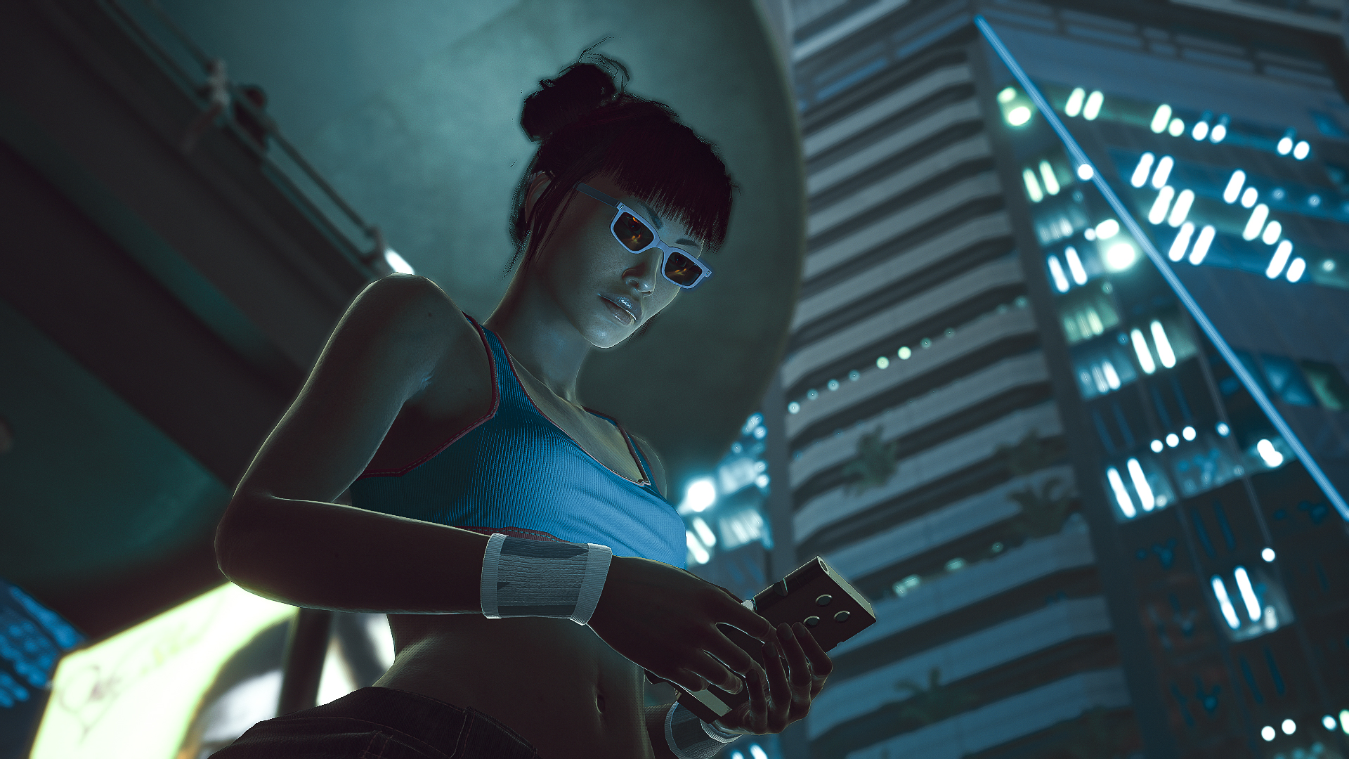 Wallpaper Cyberpunk 2077, Cyberpunk Girl, Cyberpunk, cd Projekt