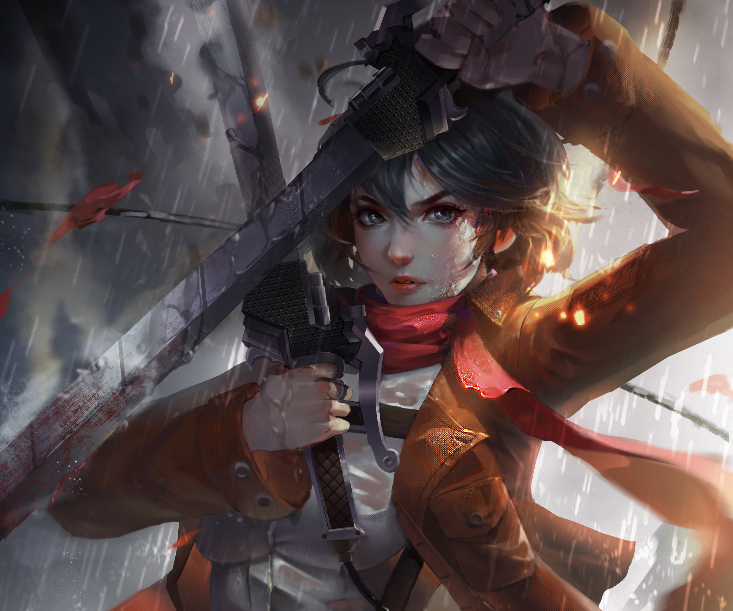 Mikasa // Attack on titan, Anime, Anime girl, ataque titãs anime 