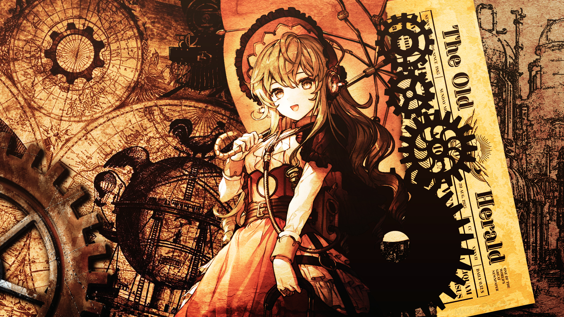 Anime steampunk girl : r/steampunk