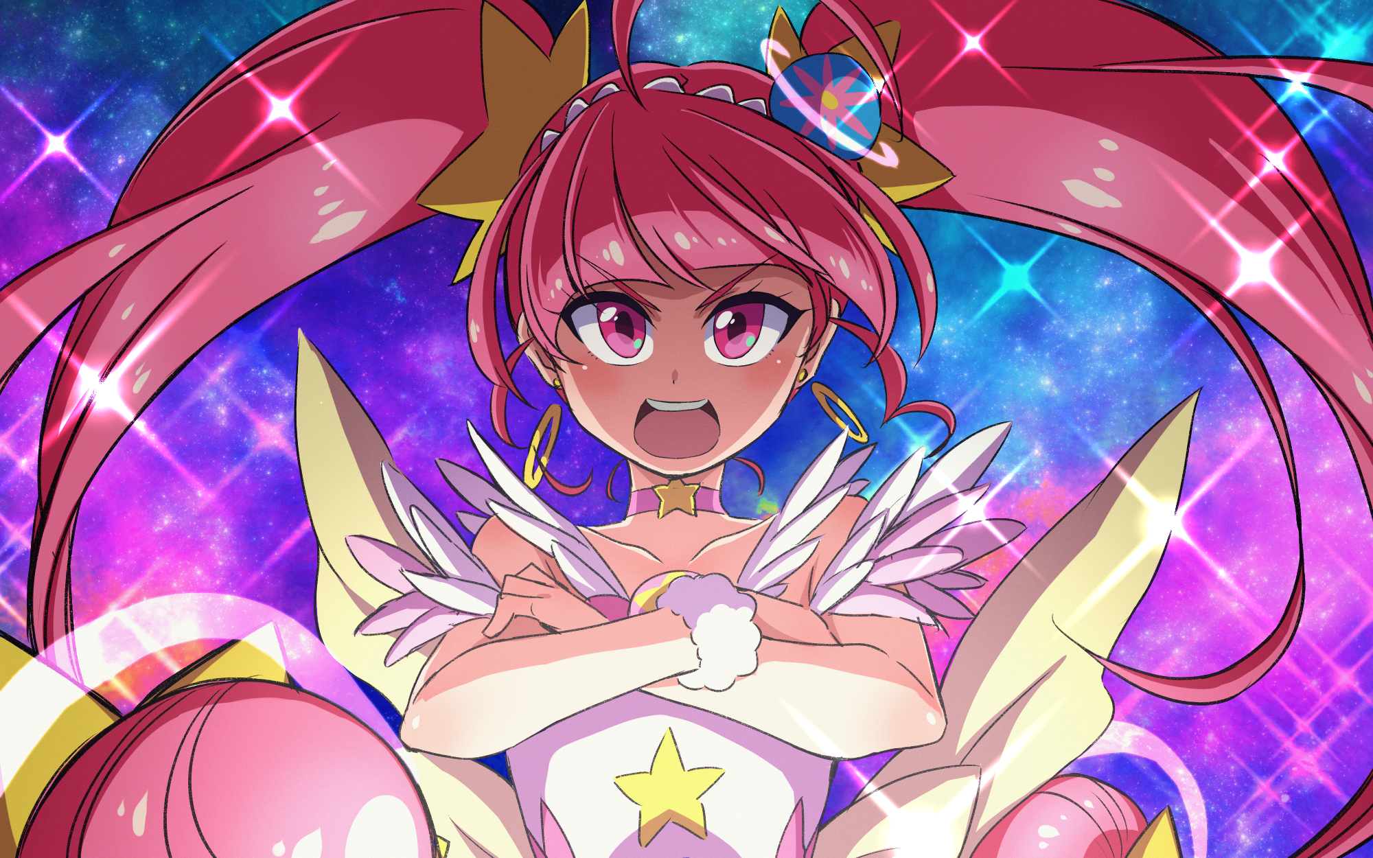 Anime 2000x1250 Pretty Cure Star Twinkle Precure magical girls