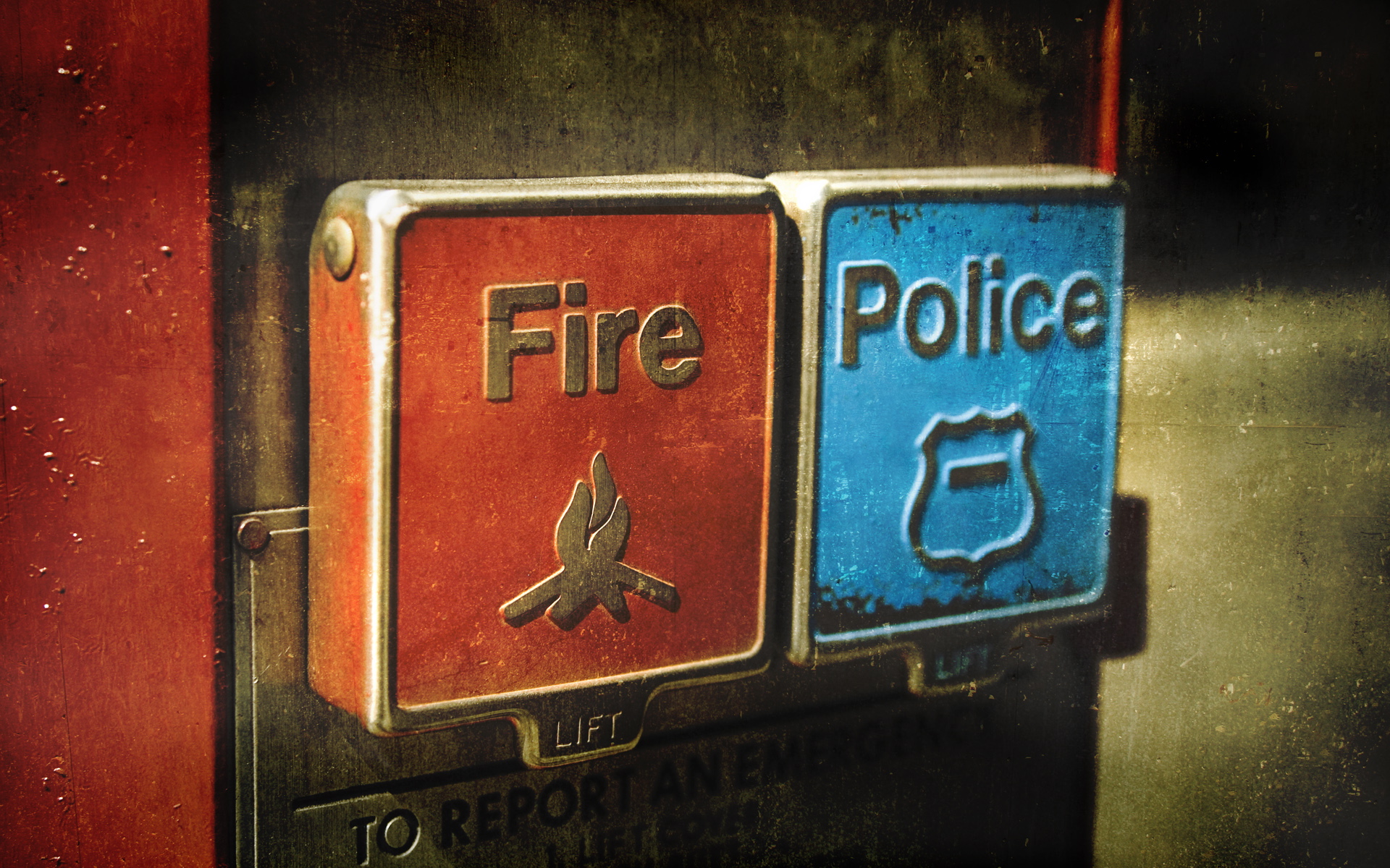 General 1920x1200 blue red fire police