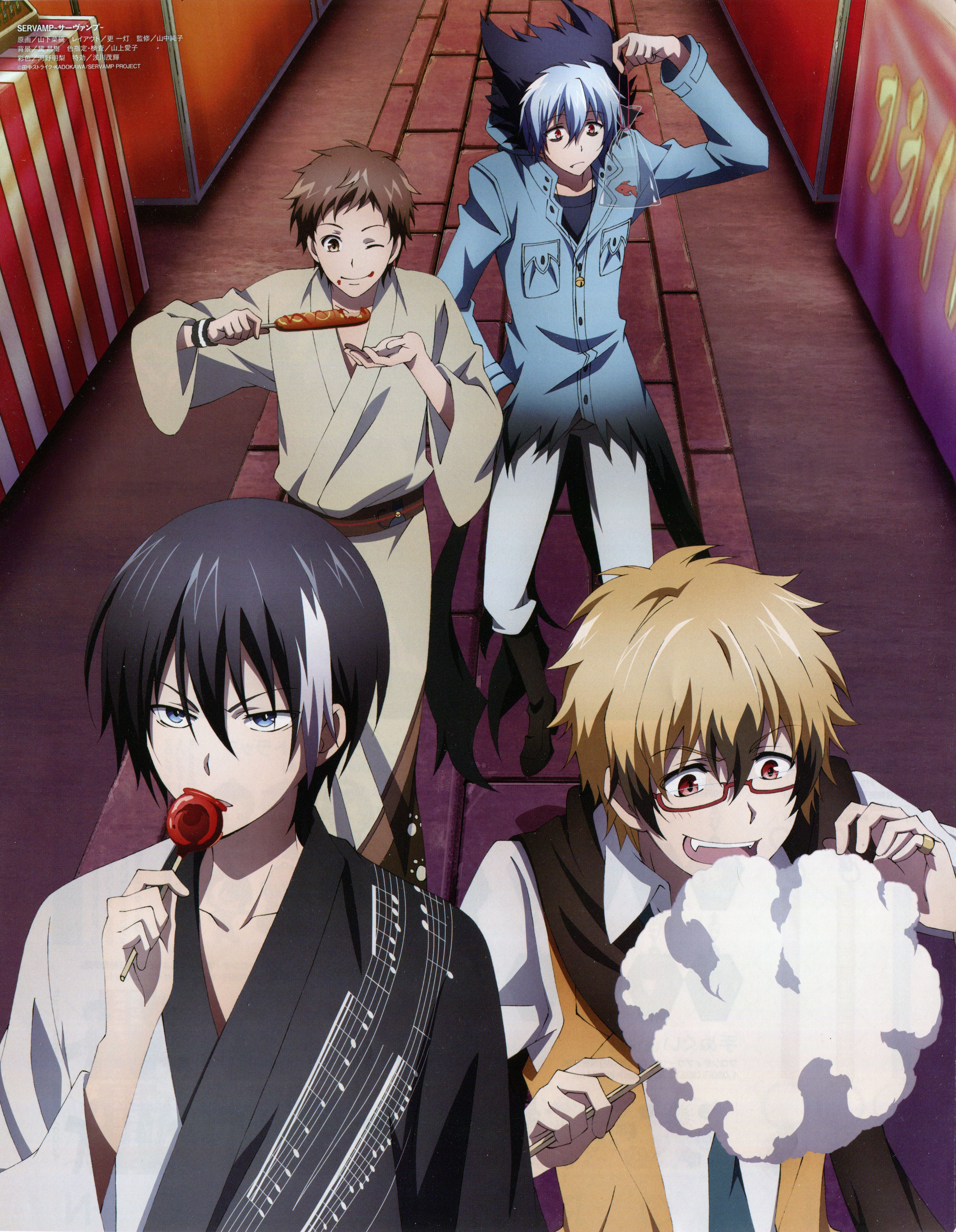 Anime 5472x7050 anime Servamp anime boys