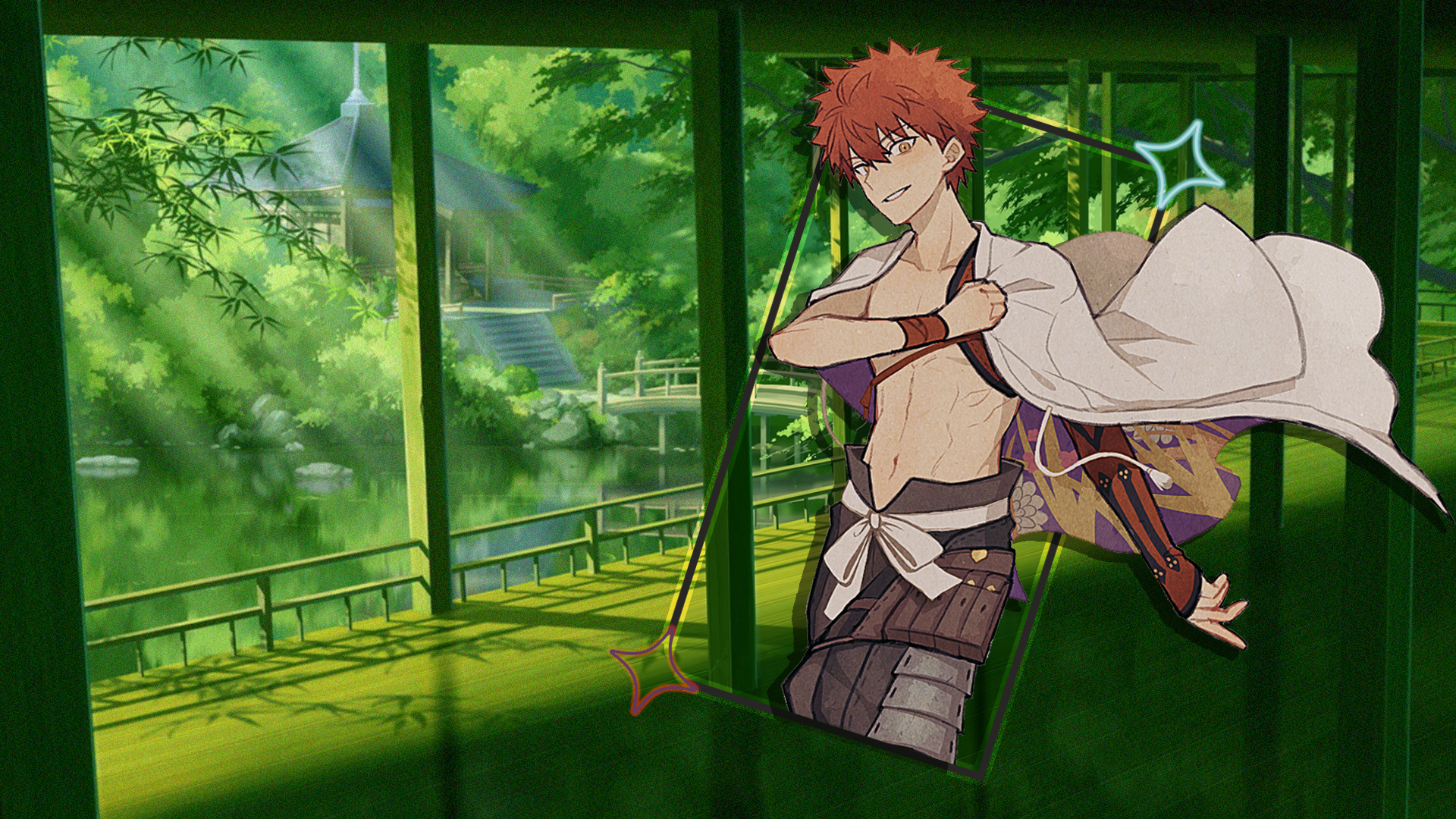 Anime 1920x1080 Shirou Emiya Fate/Grand Order fantasy art picture-in-picture anime boys anime