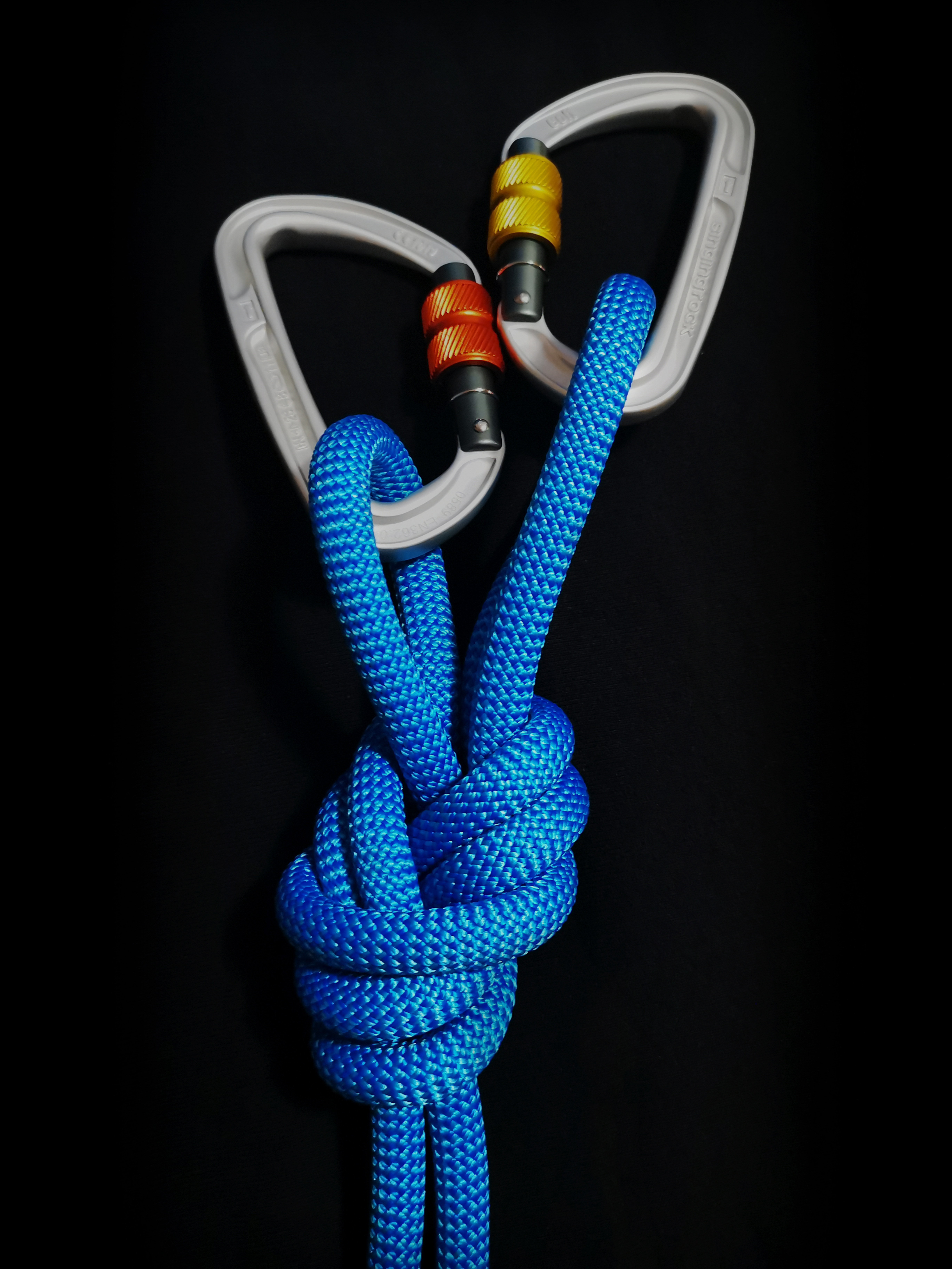 General 5472x7296 ropes knot carabiner climbing rock climbing closeup simple background portrait display