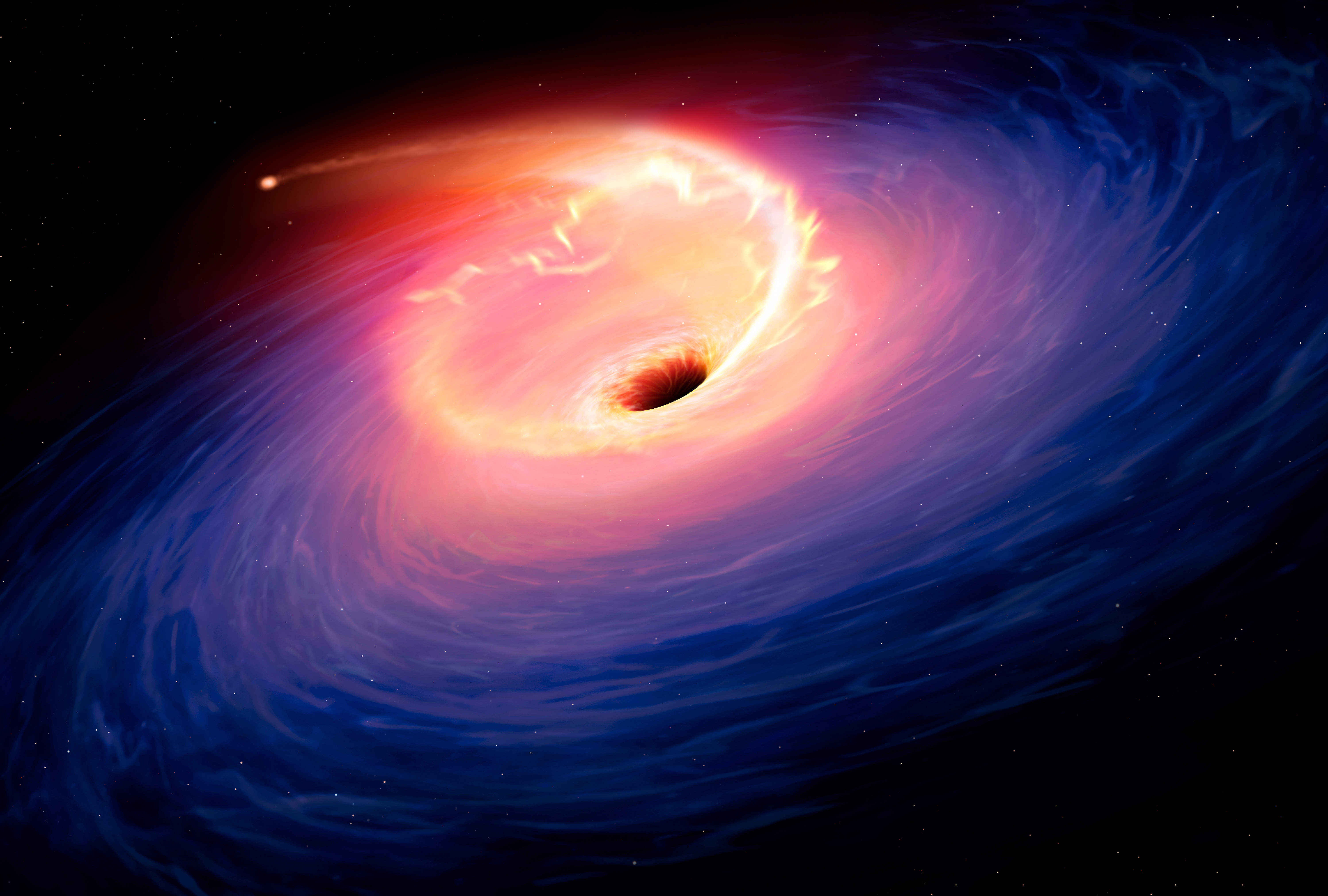 General 6000x4050 black holes galaxy Andromeda space stars planet nebula fire hole universe