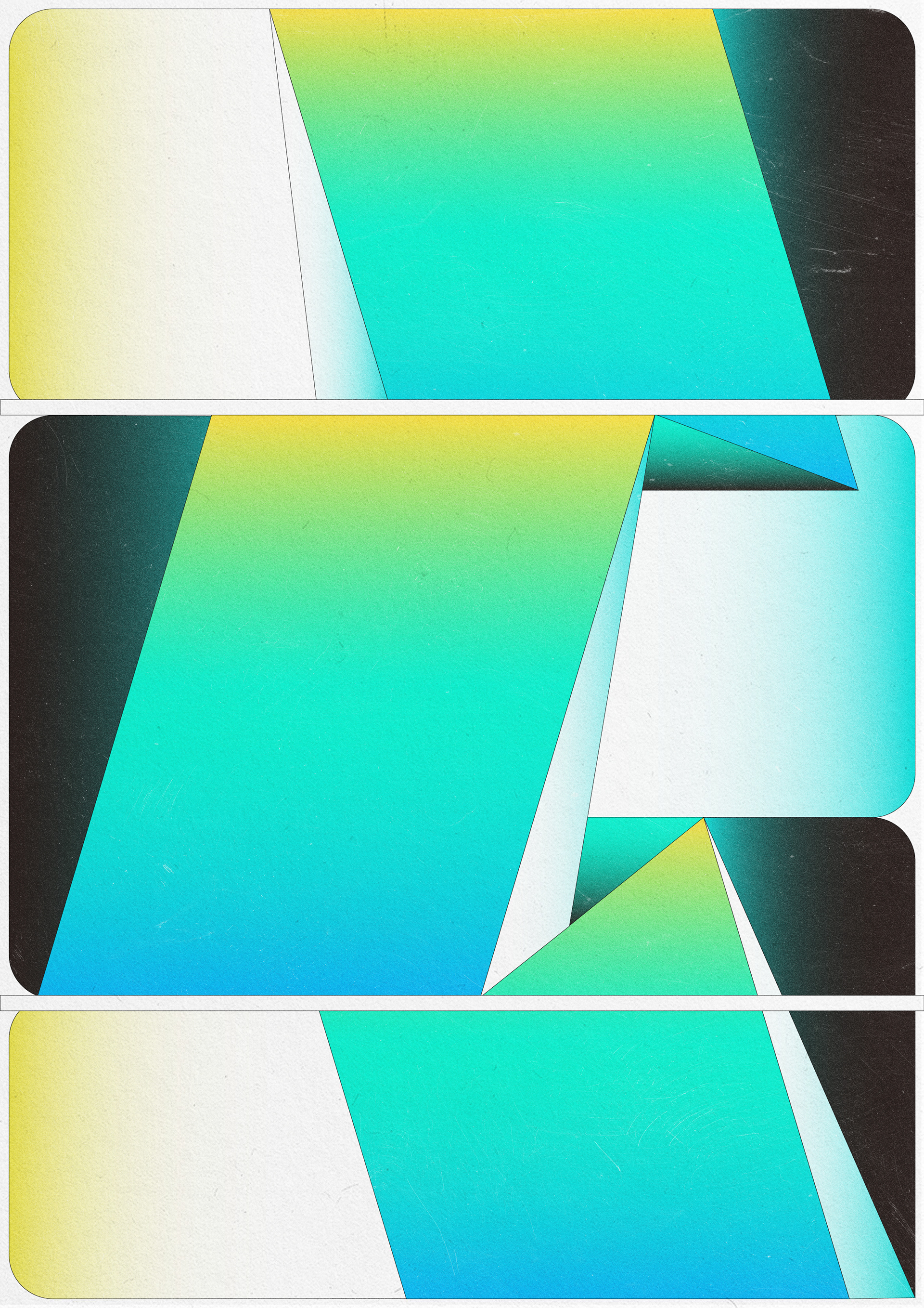 General 1920x2716 zimm wang colorful abstract lines gradient digital art turquoise