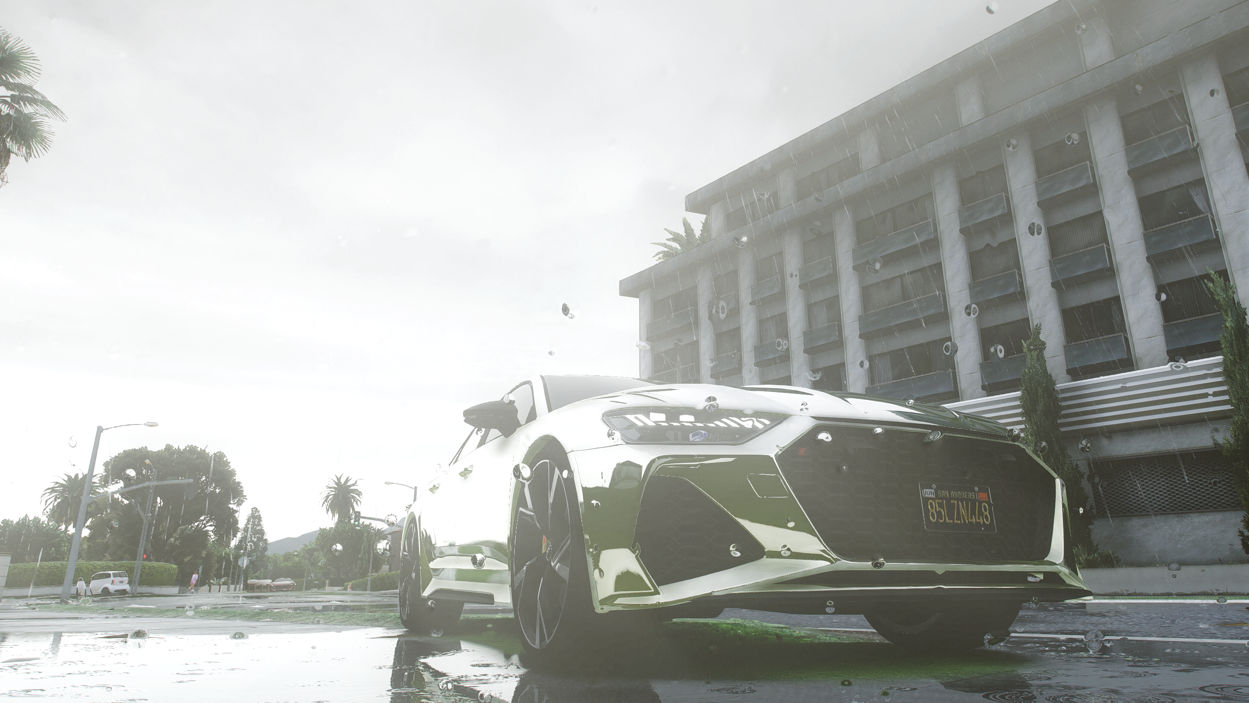 General 2560x1440 Audi RS6 ABT Grand Theft Auto V car video games