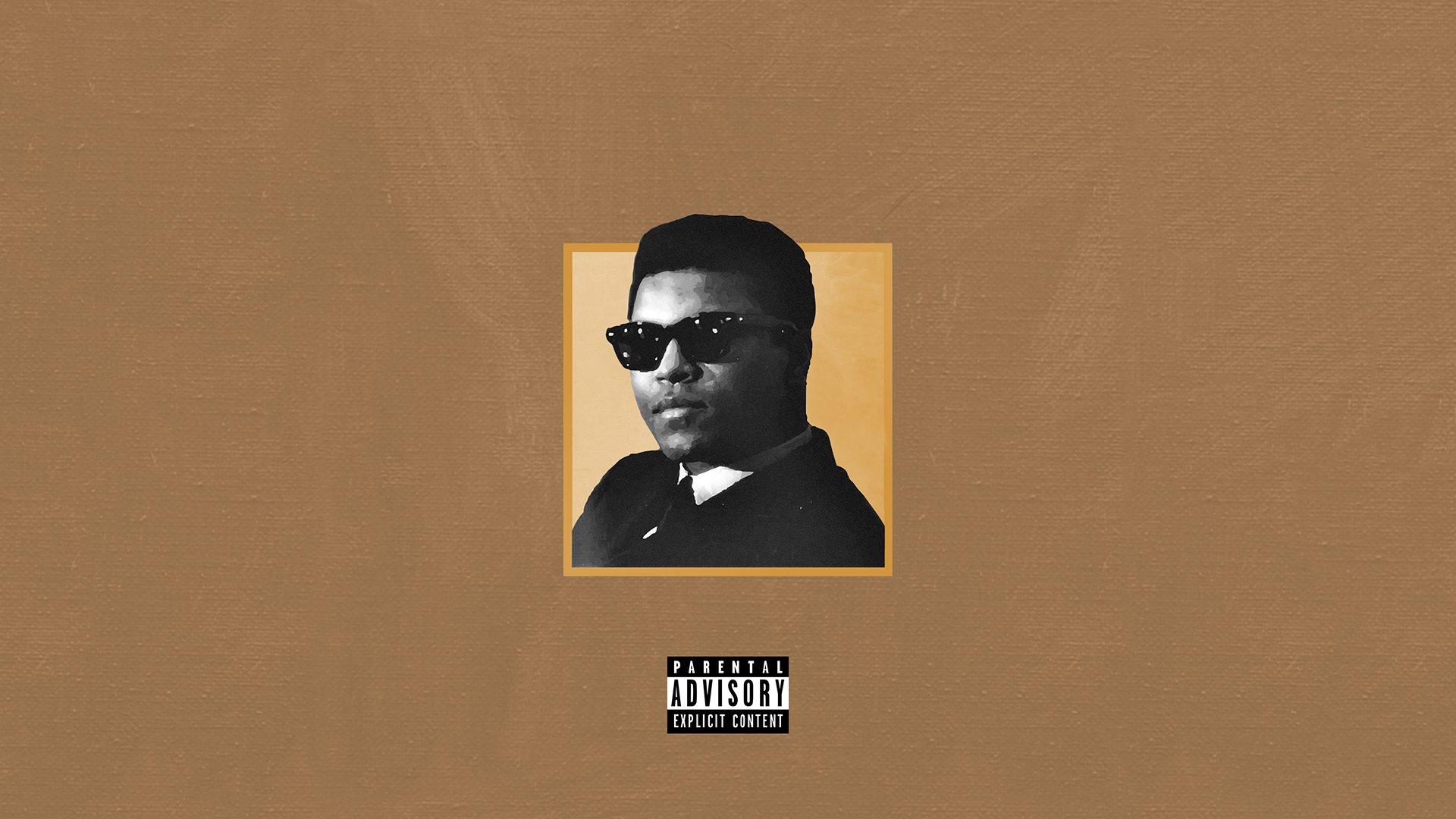 People 1920x1080 Muhammad Ali Kanye West boxing sunglasses album covers legend monochrome simple background face Rapper black men men