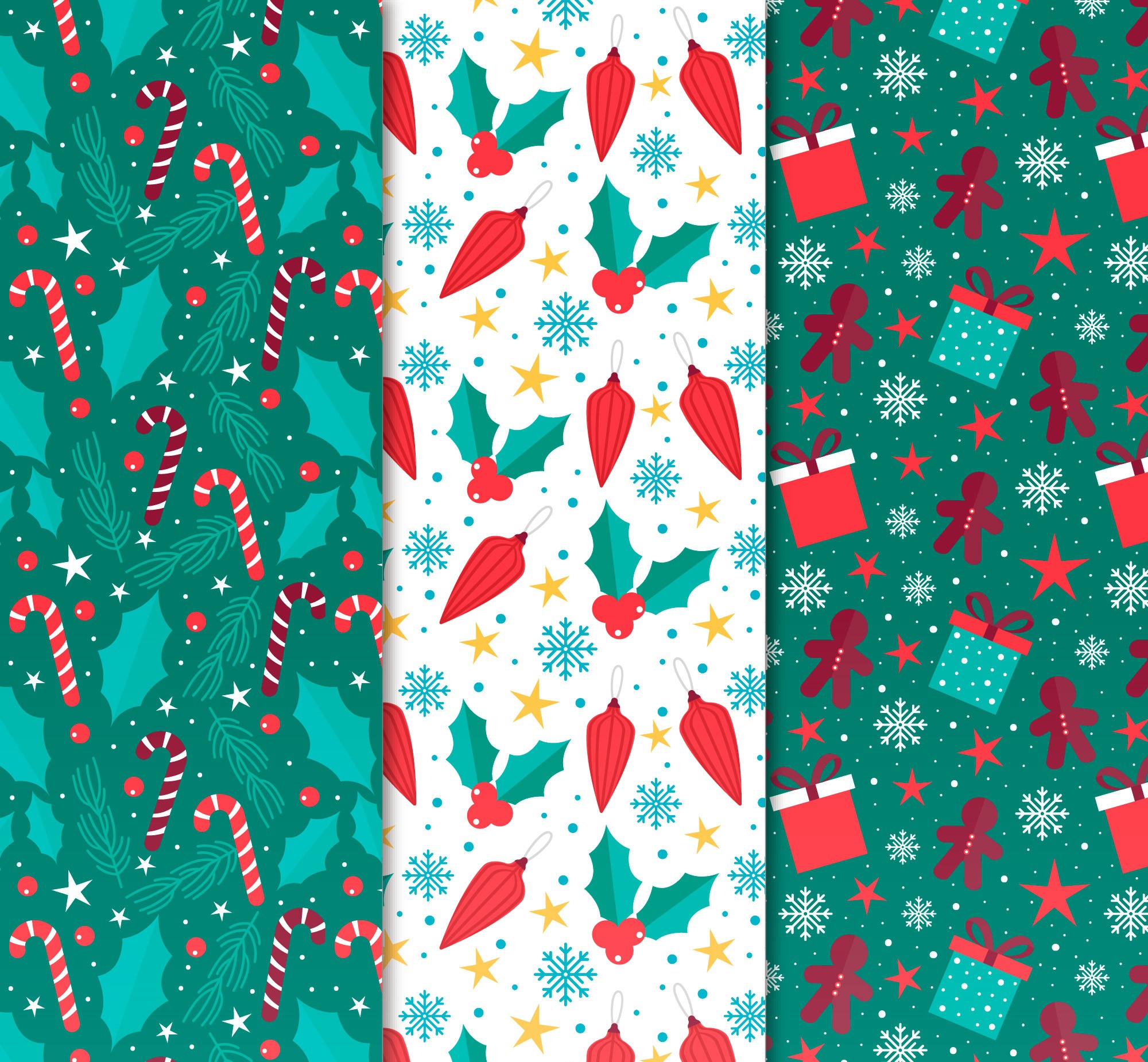 General 2000x1850 Christmas texture pattern