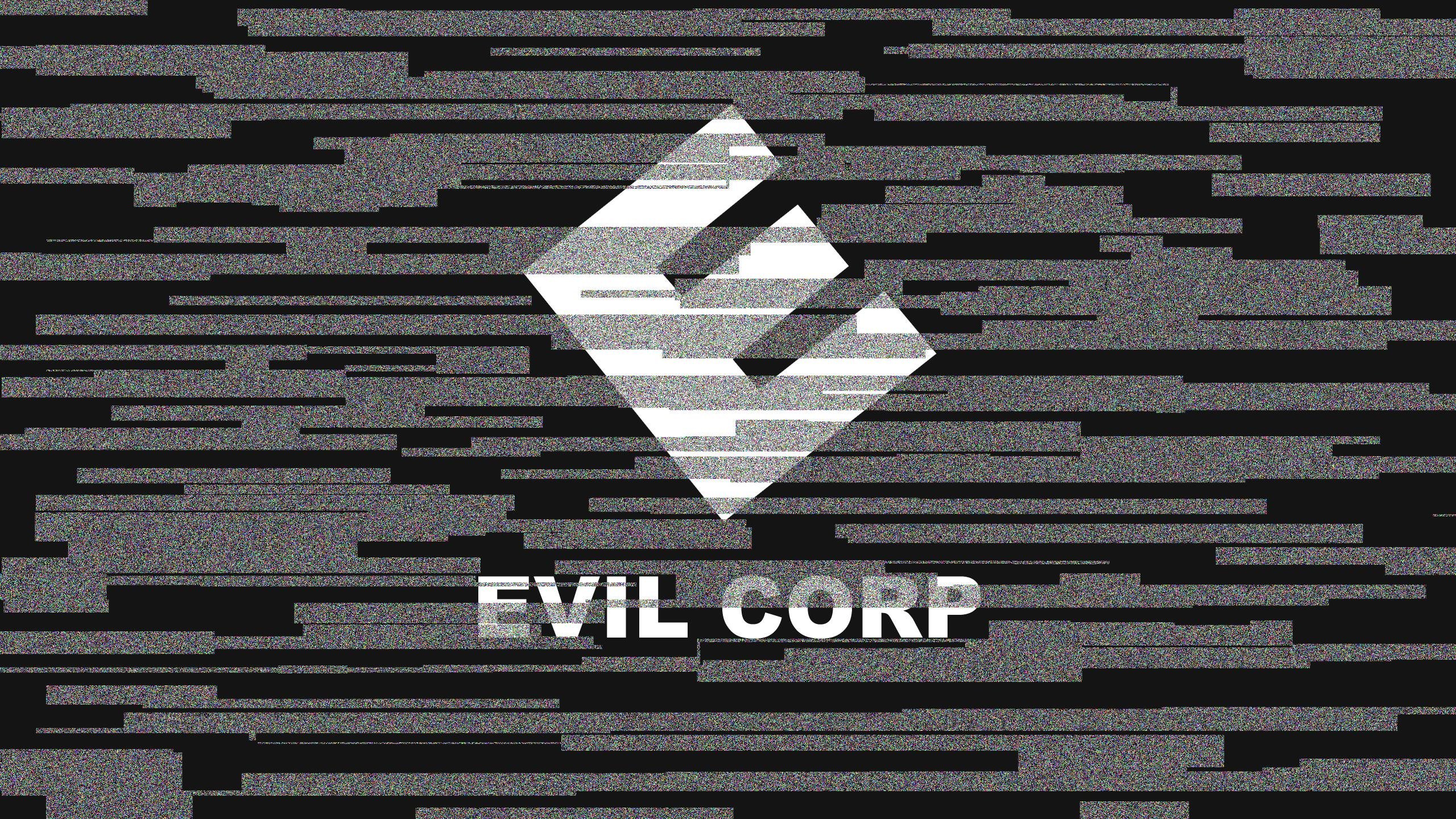 General 2560x1440 Mr. Robot E Corp EVIL CORP gray