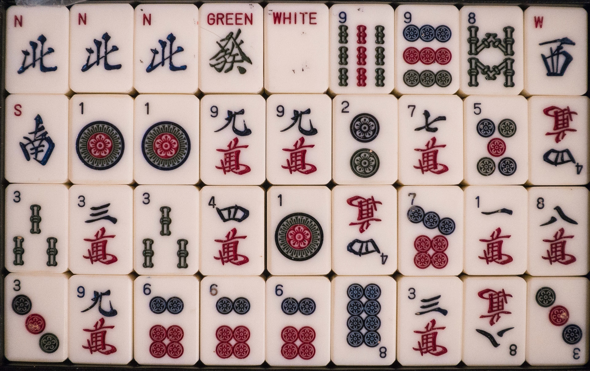 General 1920x1209 mahjong numbers texture