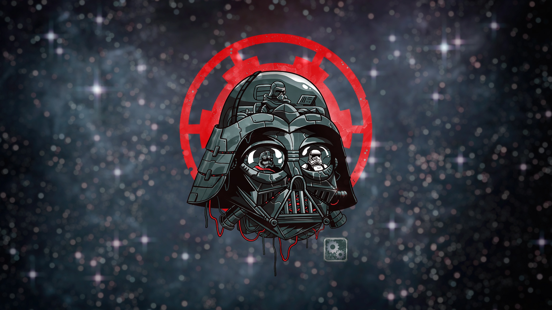 General 1920x1080 artwork Darth Vader Star Wars Star Wars Villains