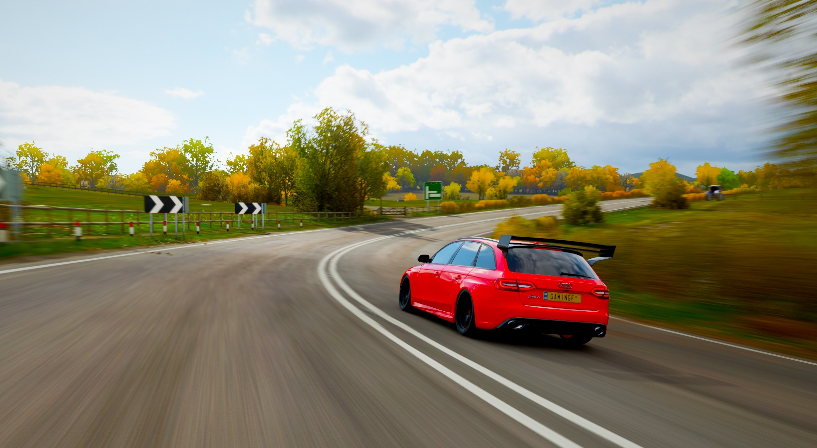 General 1666x914 car Forza Forza Horizon 4 Audi nature spring video games