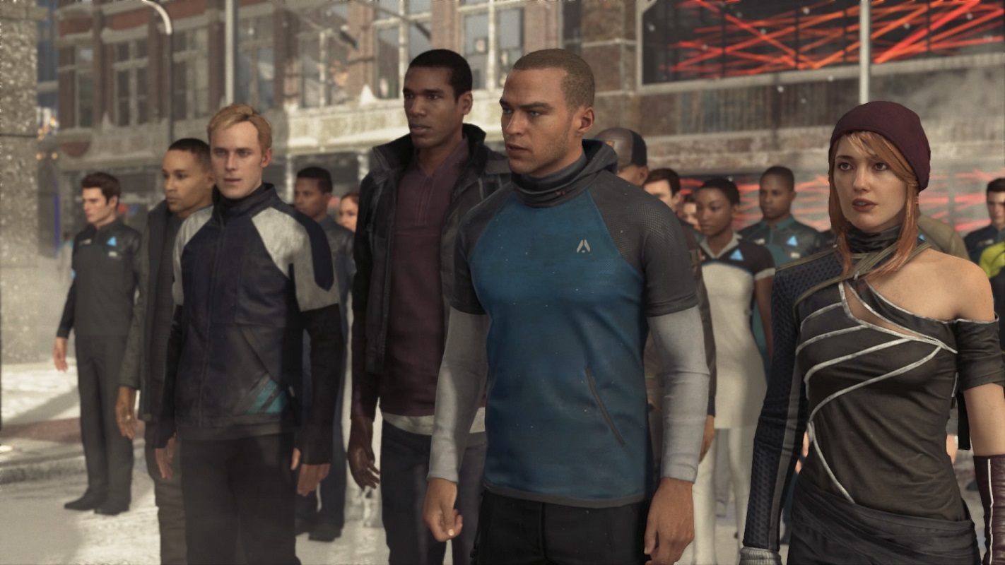 General 1422x800 Detroit: Become Human video games Markus (Detroit: Become Human) North (Detroit: Become Human) androids Quantic Dream video game characters
