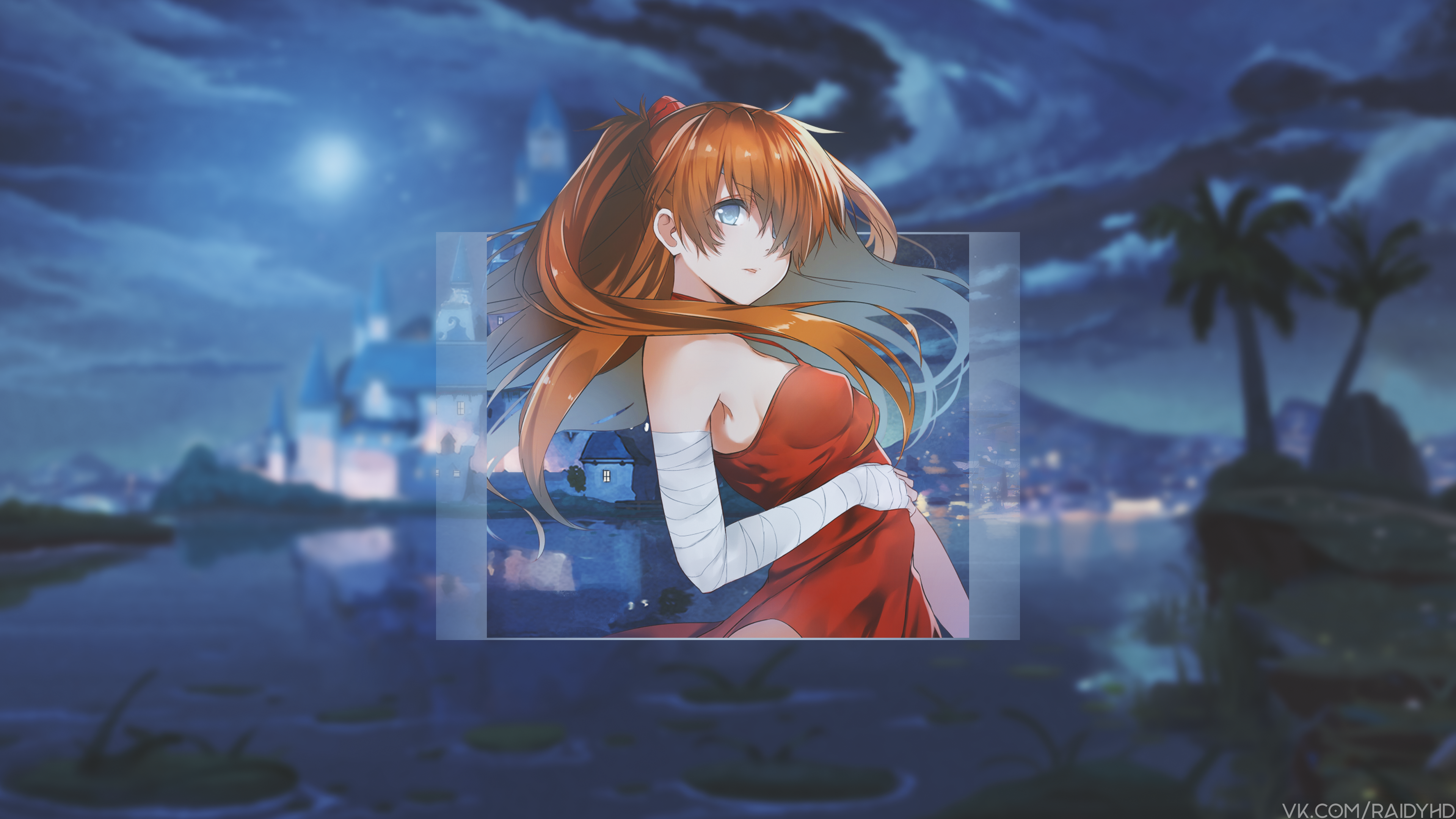 Anime 3840x2160 anime anime girls picture-in-picture Asuka Langley Soryu Neon Genesis Evangelion