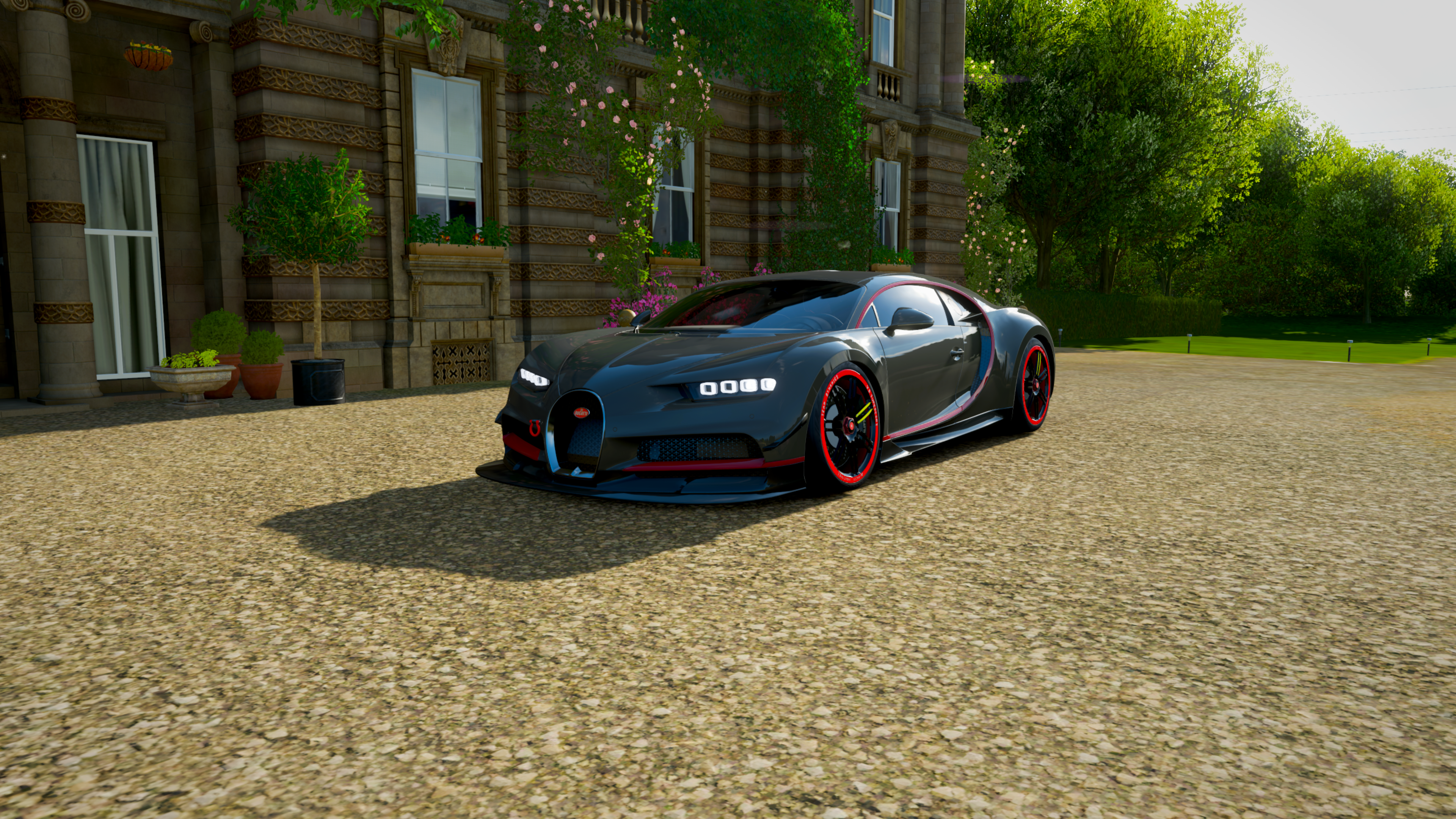 General 3840x2160 Forza Horizon 4 Forza Bugatti Chiron Bugatti video games Hypercar French Cars Volkswagen Group PlaygroundGames Turn 10 Studios Xbox Game Studios