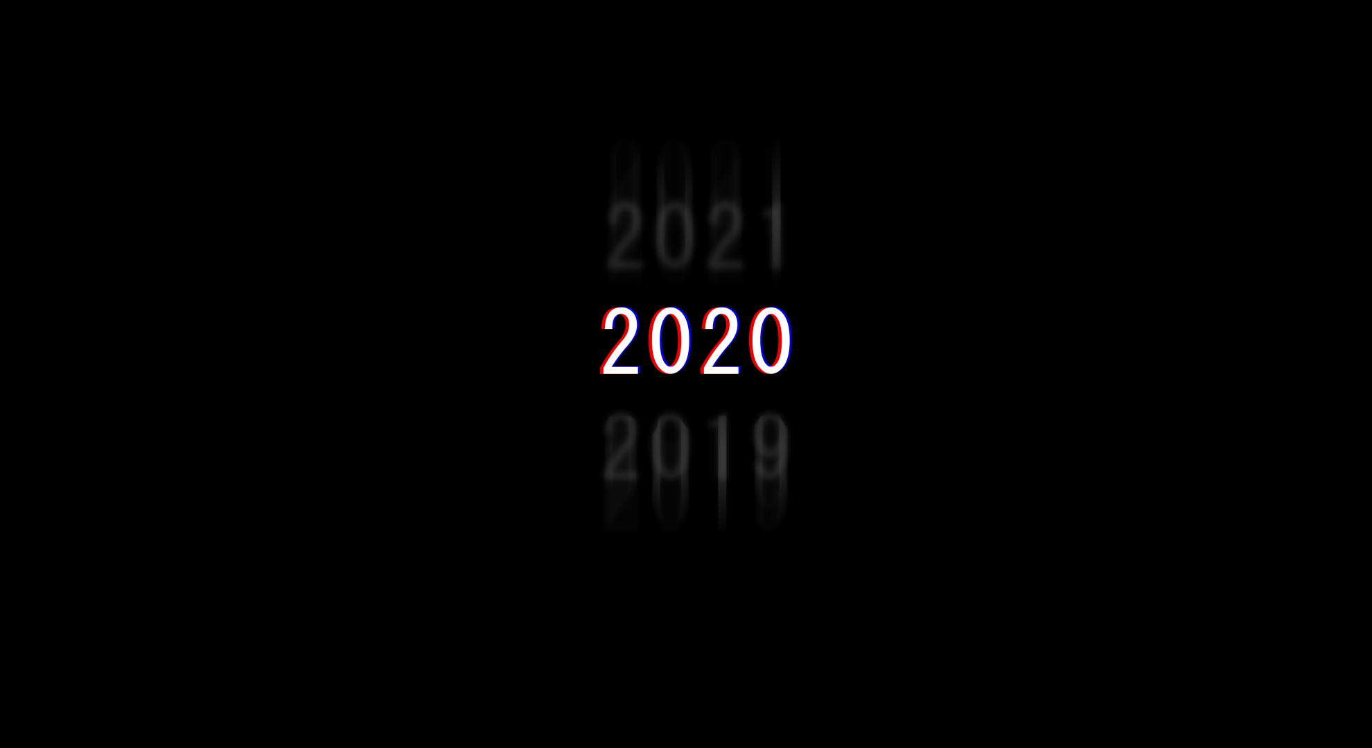 General 1980x1080 New Year happy dark minimalism 2019 (year) 2021 (year) 2020 (Year) numbers holiday