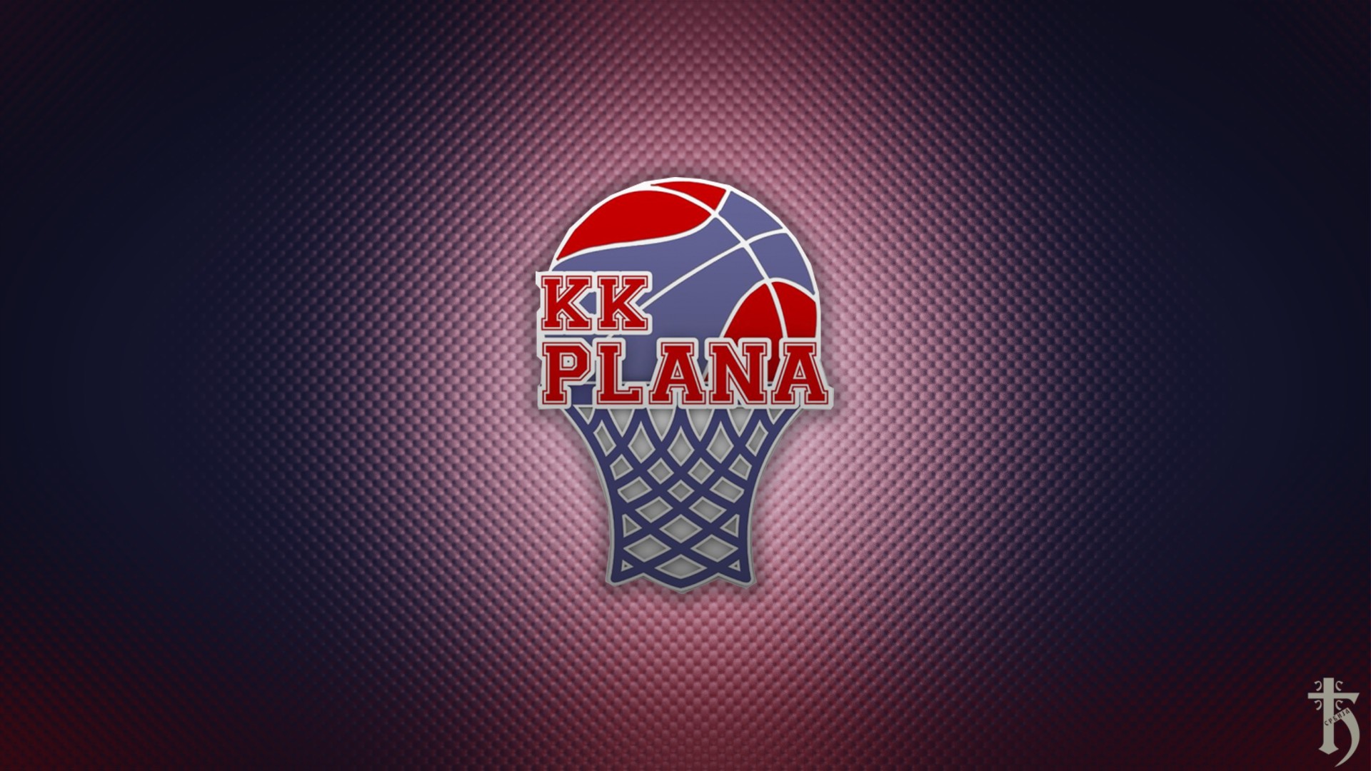General 1920x1080 sport logo basketball Serbia Velika Plana digital art watermarked
