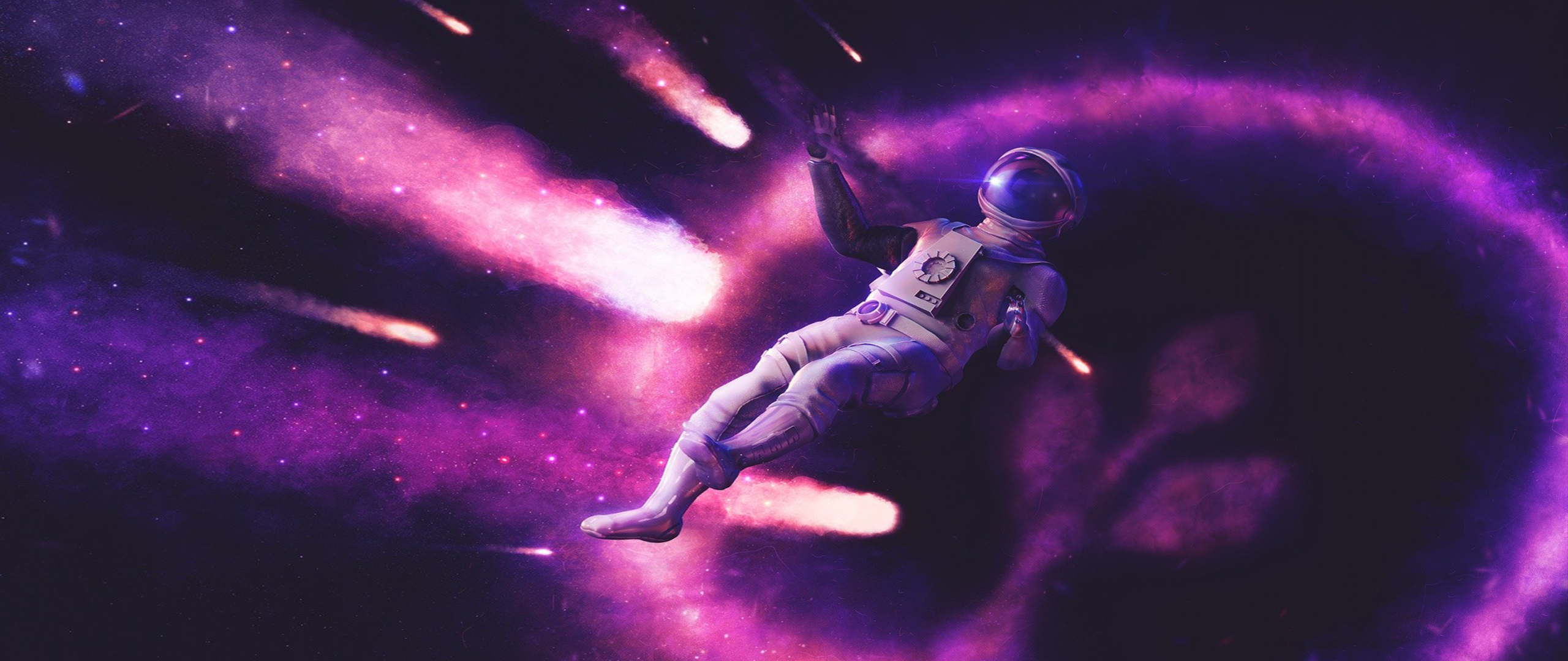 General 2560x1080 ultrawide space astronaut space art science fiction Desktopography