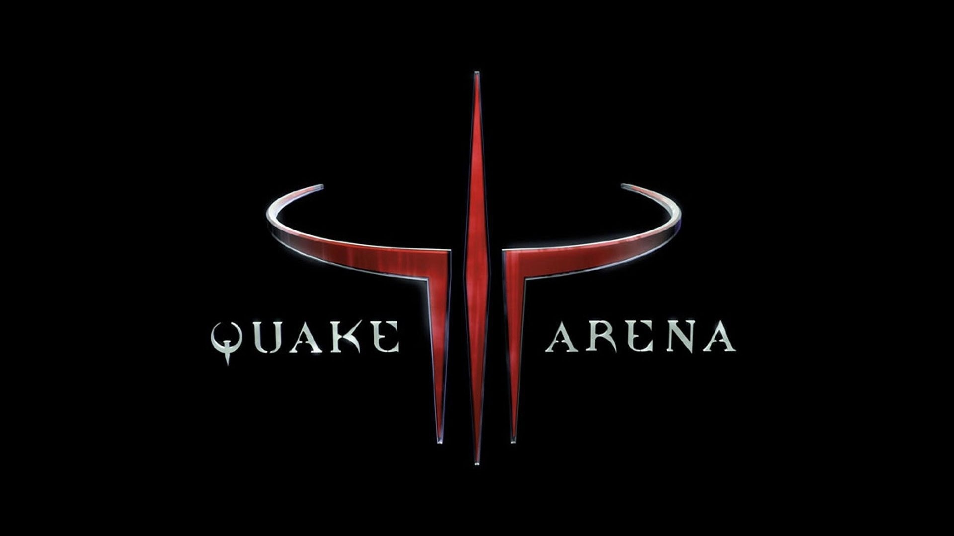 General 1920x1079 Quake video games first-person shooter black red black background simple background PC gaming