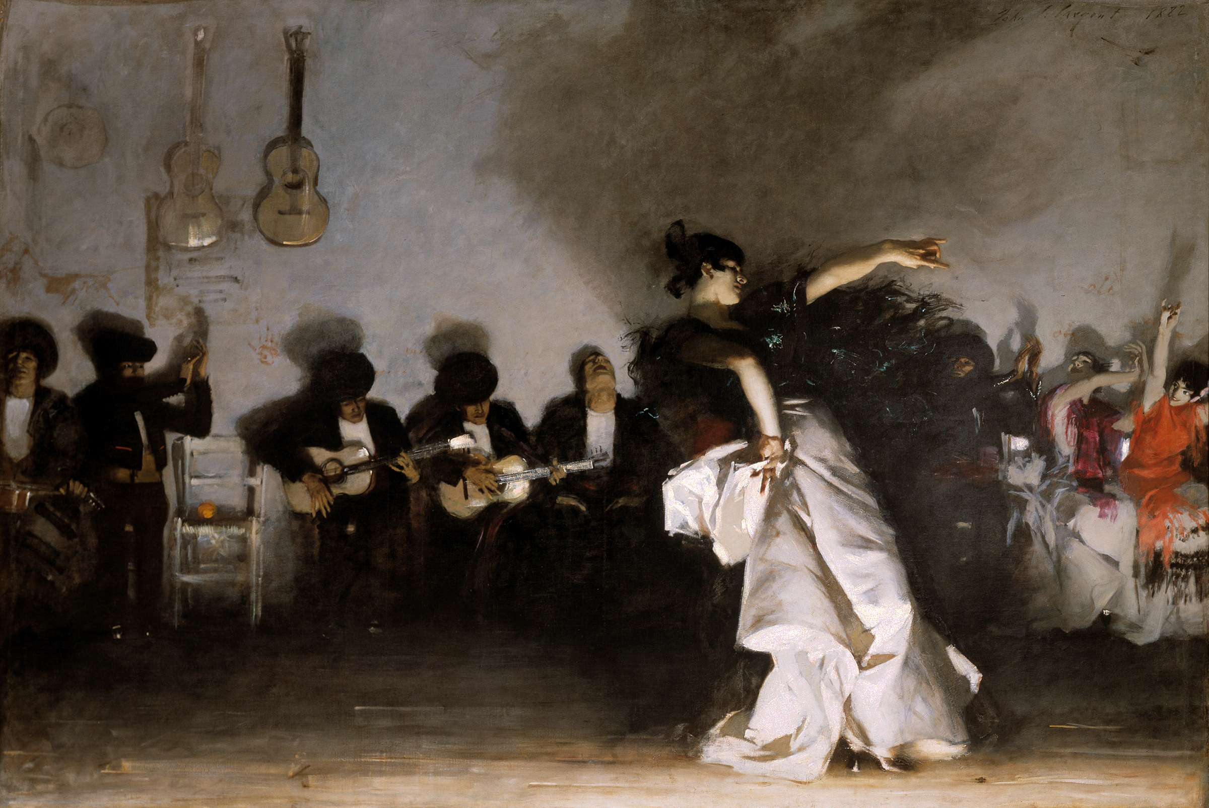People 2400x1604 John Singer Sargent classic art women music painting dancer