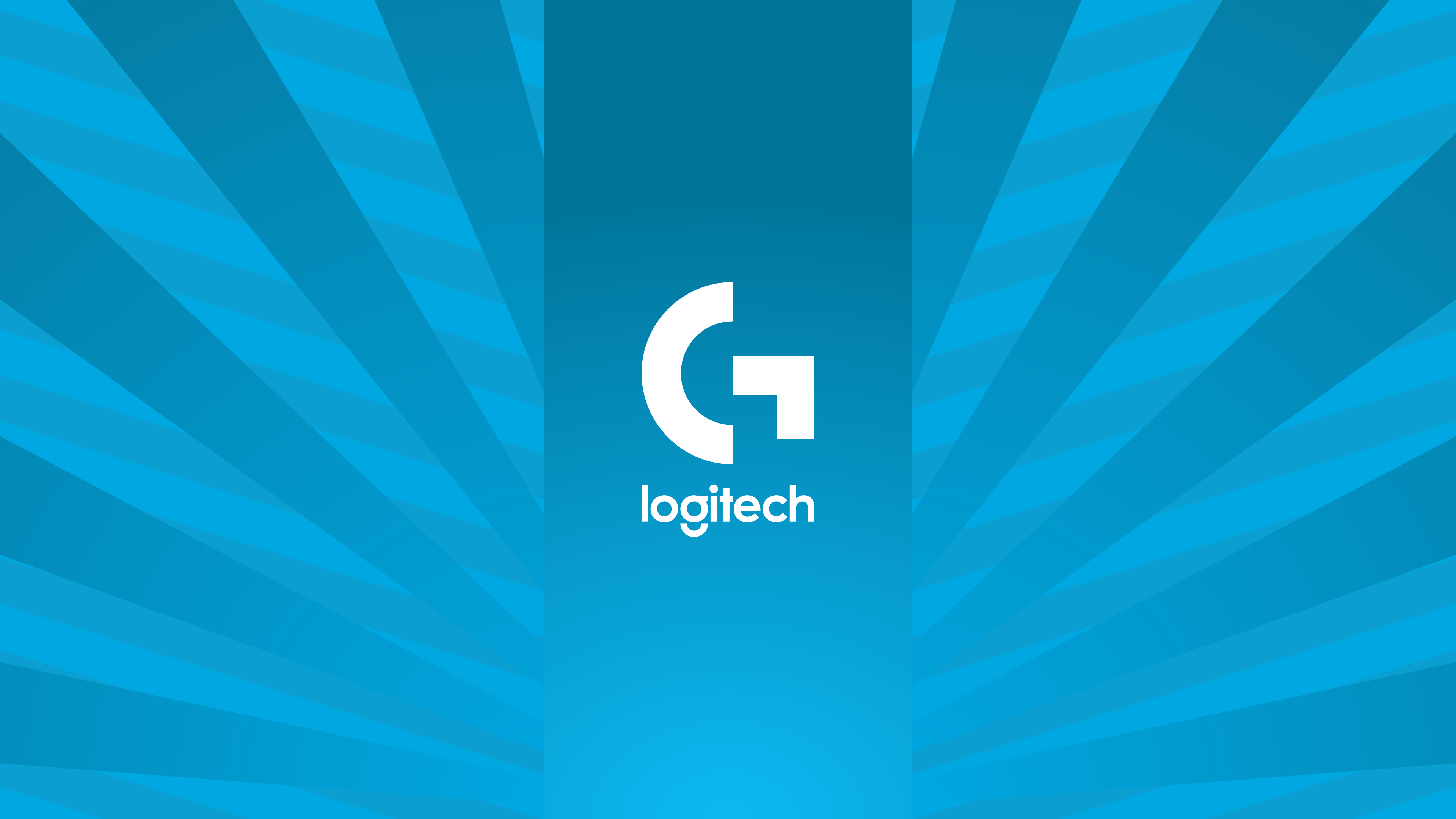 General 3840x2160 logo blue background simple background hardware
