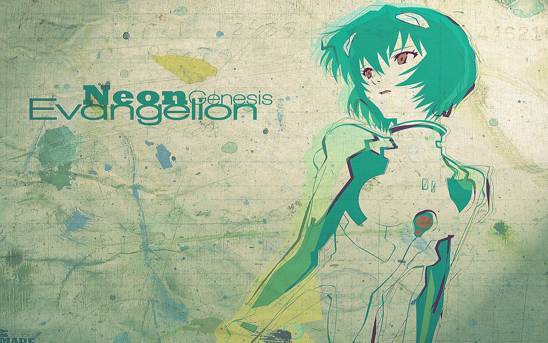 Anime 1920x1200 anime Neon Genesis Evangelion anime girls green hair