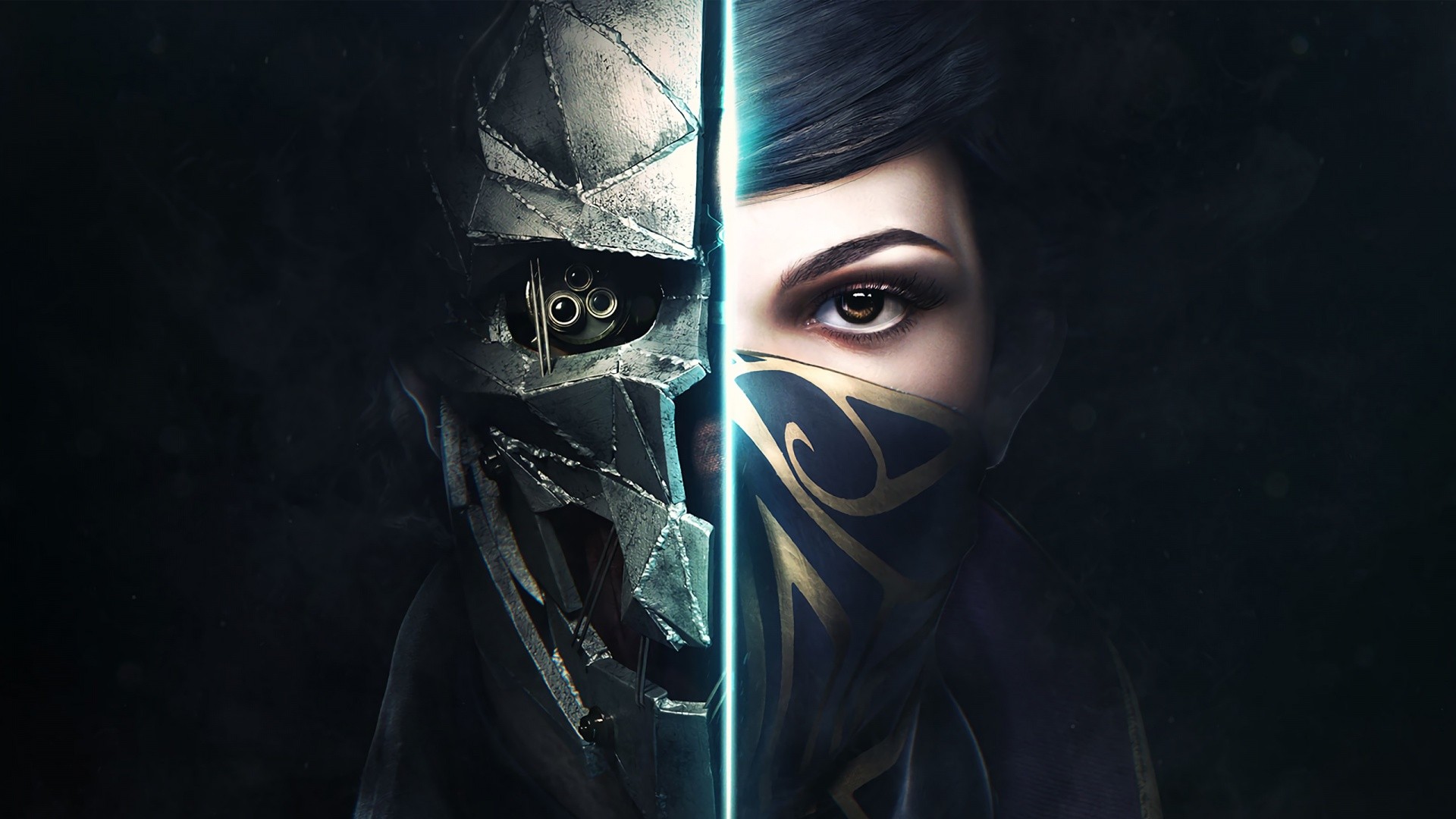 General 1920x1080 dishonored 2 women mask video game characters video games