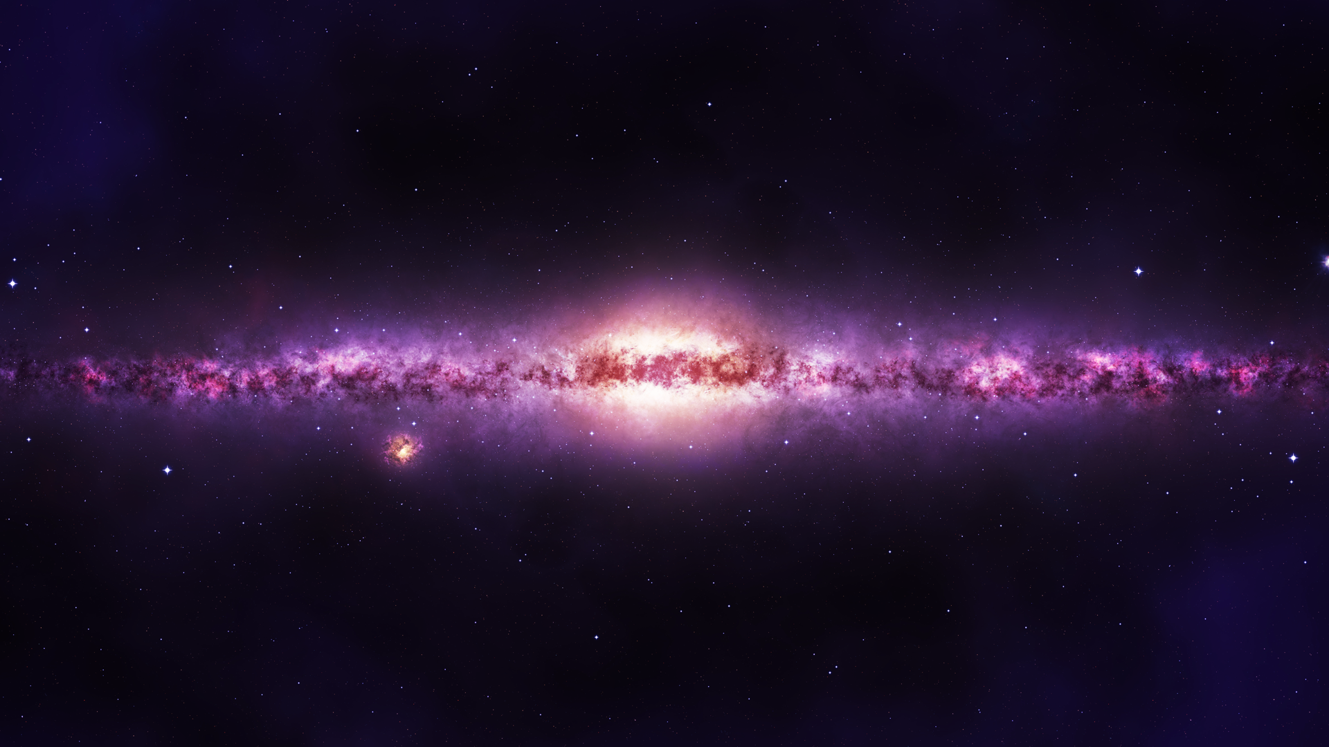 General 1920x1080 stars space planet galaxy space art