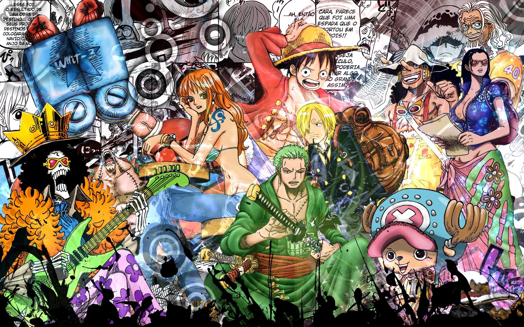 Anime 1680x1050 anime One Piece anime girls anime boys