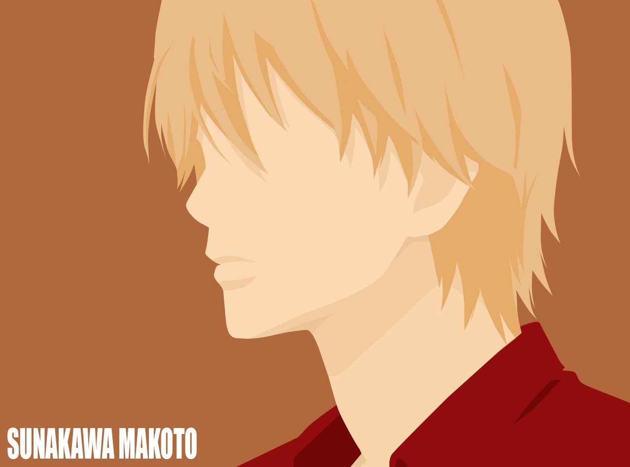 Anime 1278x947 Ore Monogatari anime boys blonde anime simple background