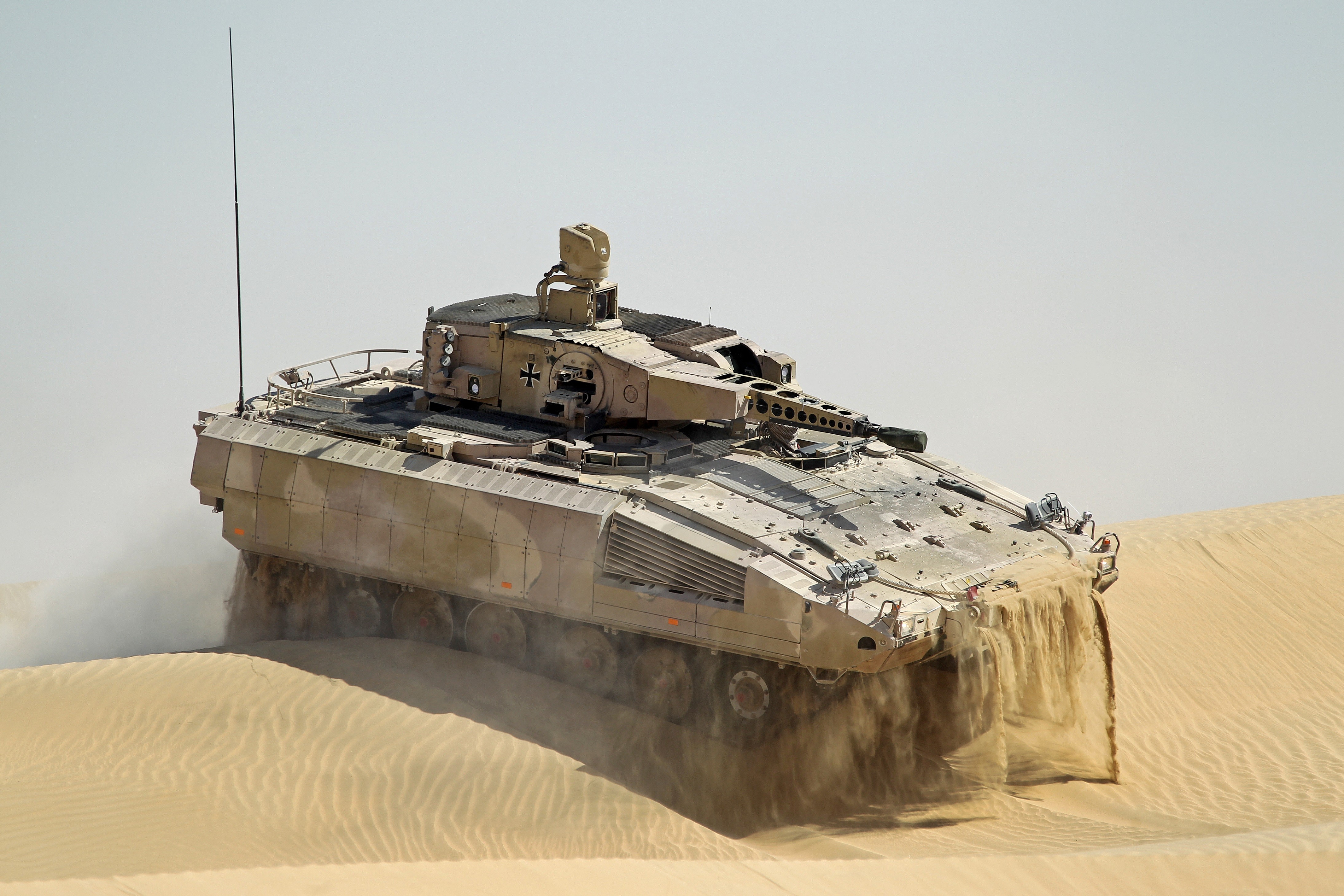 General 4376x2918 military desert sand tank Puma (IFV) Bundeswehr