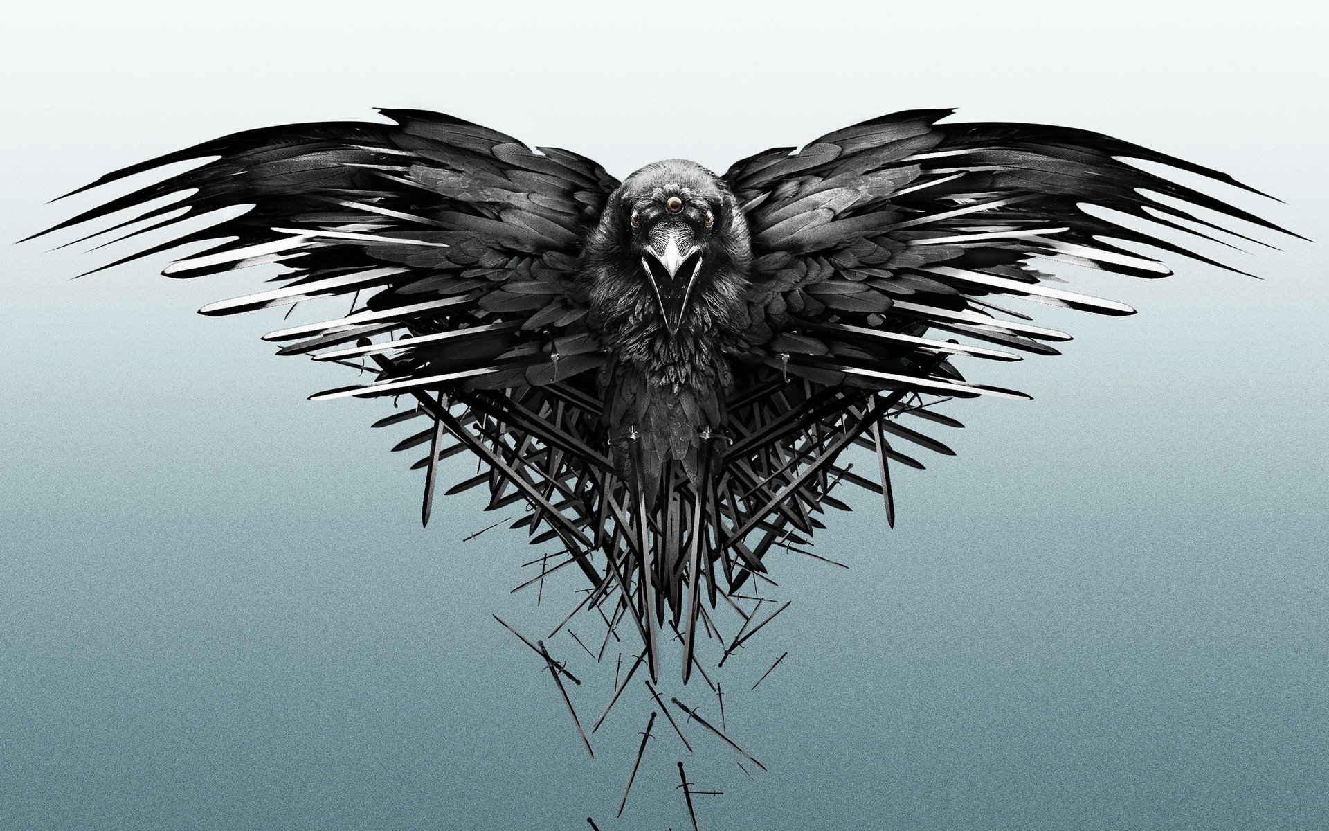 General 1920x1200 Game of Thrones raven digital art