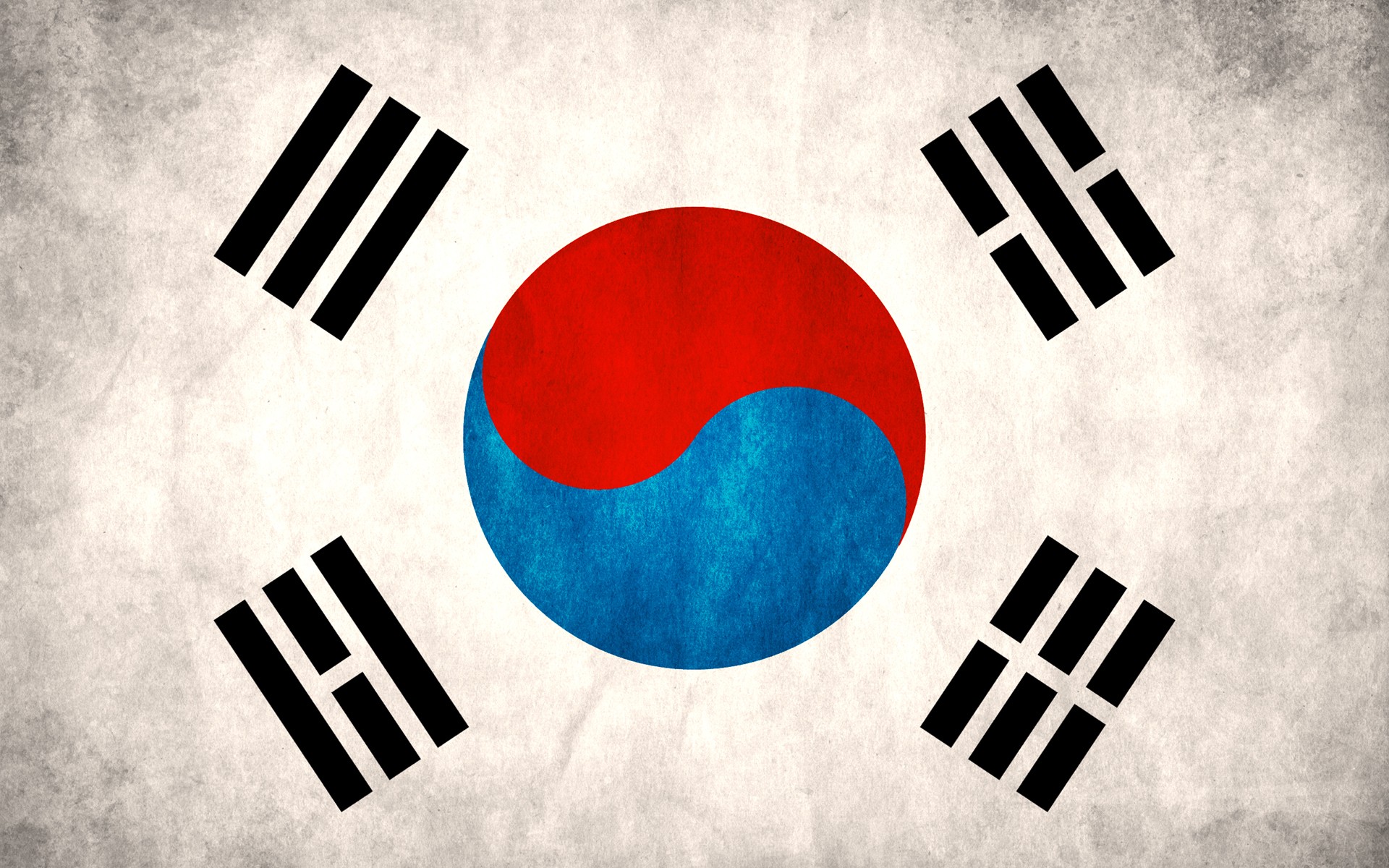 General 1920x1200 South Korea flag Korean Asia Flag of South Korea digital art