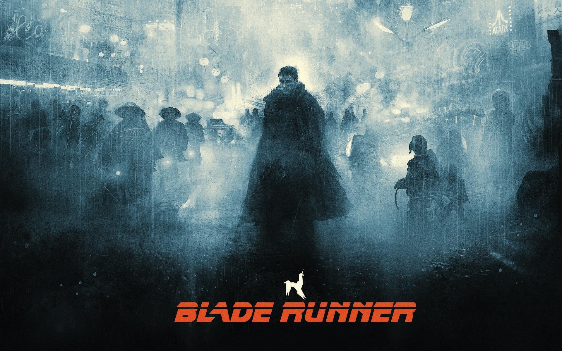 General 1920x1200 Blade Runner digital art science fiction movies Harrison Ford Rick Deckard Science Fiction Men men