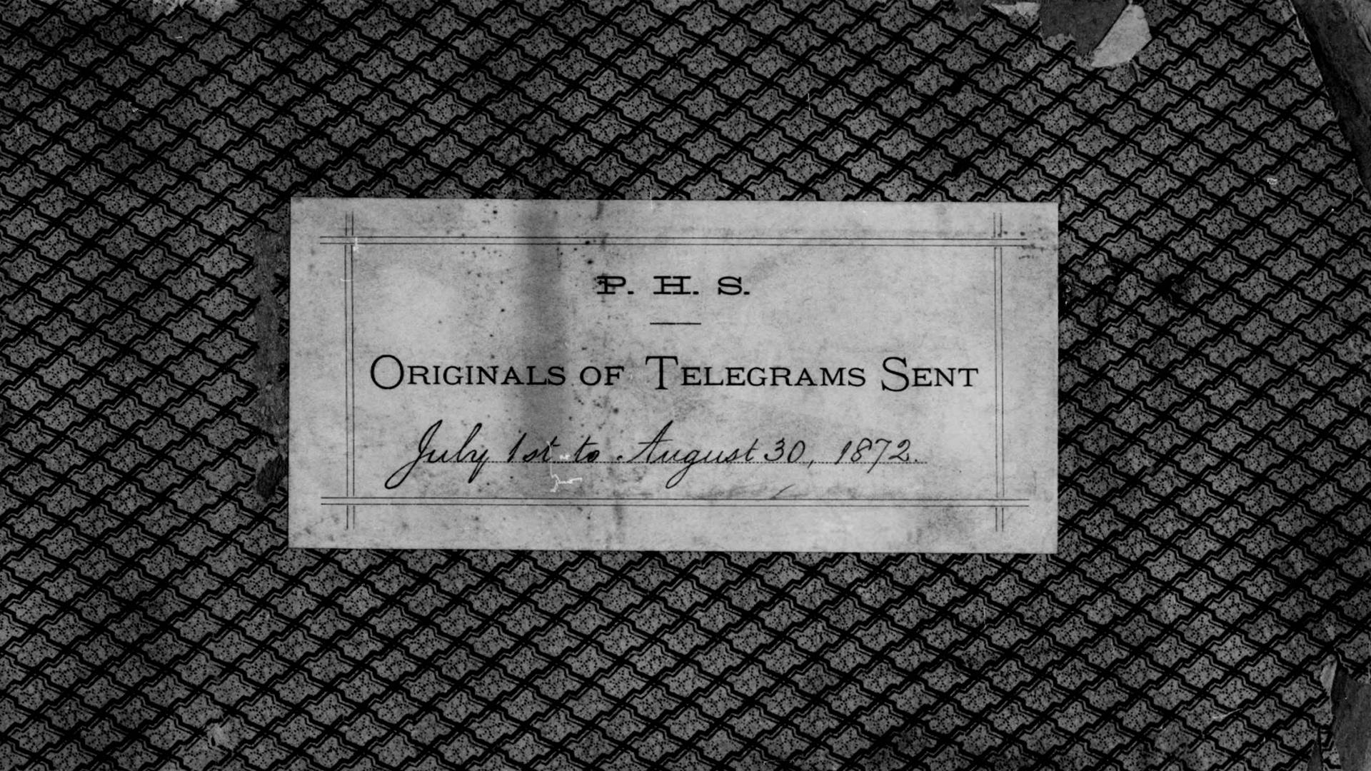 General 1920x1080 monochrome pattern black background 1872 (Year) telegram