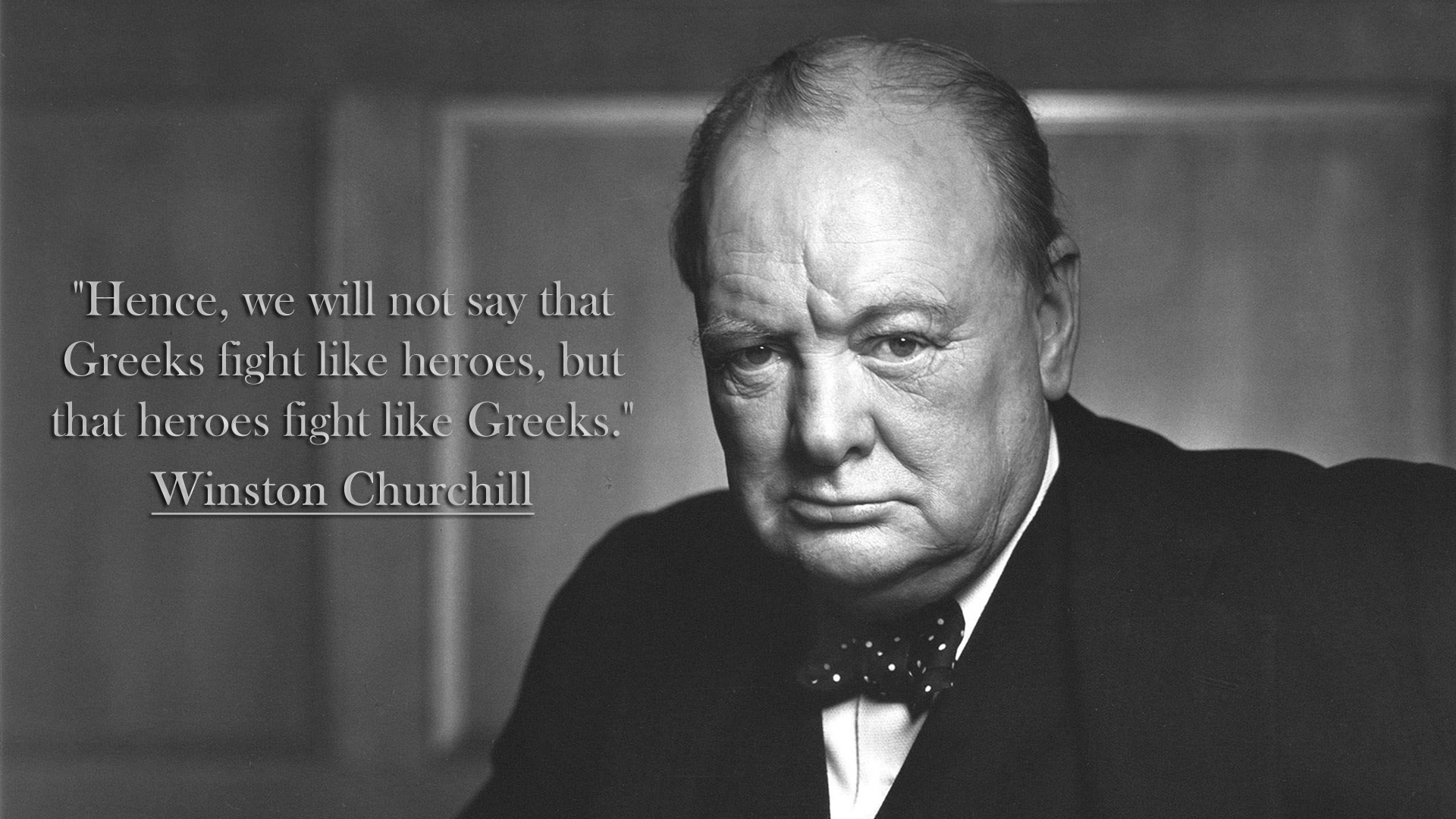 People 1920x1080 Winston Churchill quote Greek celebrity political figure men