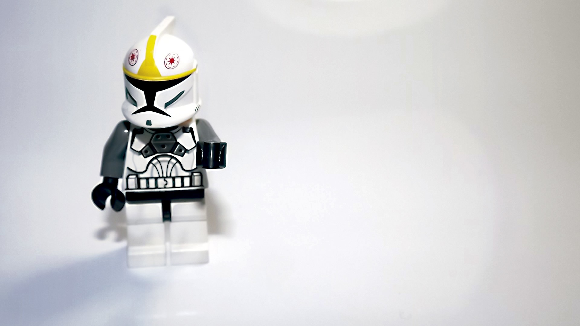 General 1920x1080 Star Wars LEGO Star Wars simple background toys macro clone trooper pilot LEGO white background figurines gradient movie characters