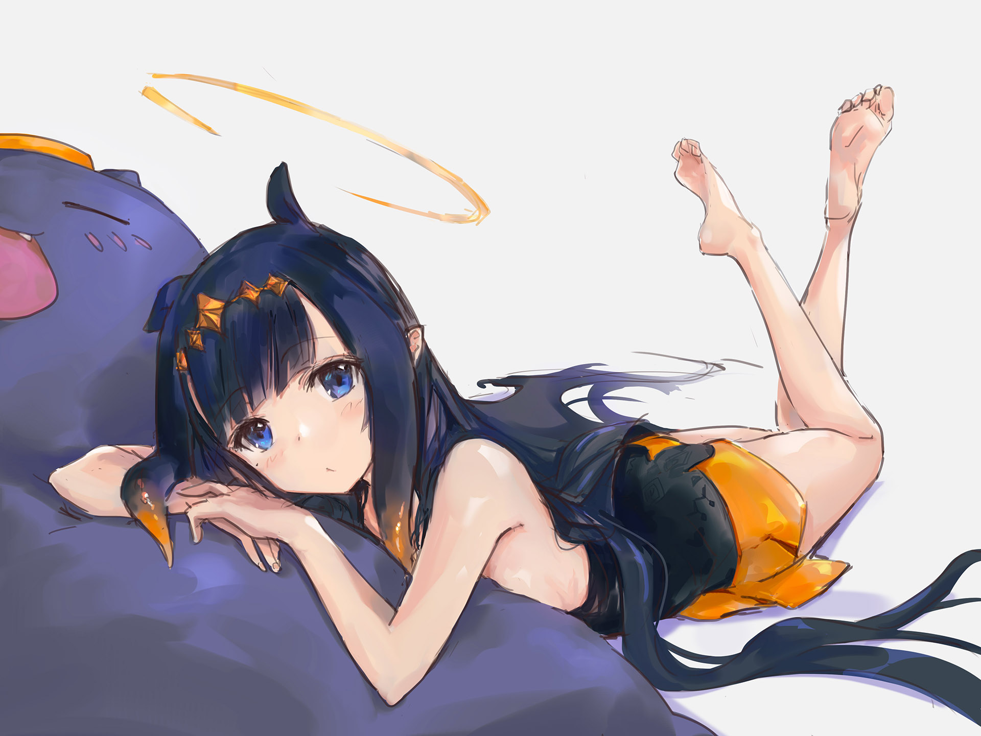 live wallpapers bare foot anime girls