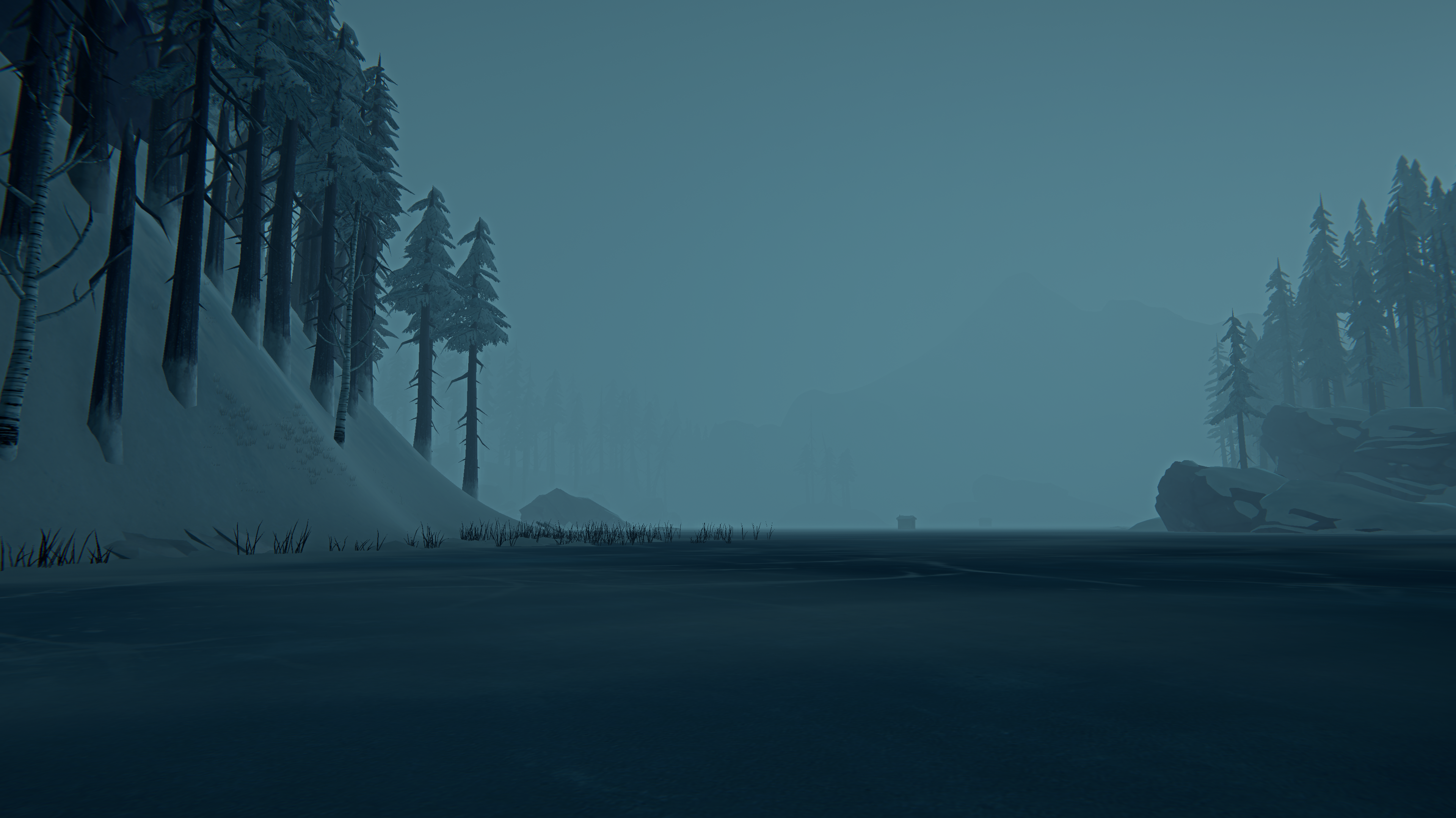 General 3840x2160 The Long Dark PC gaming video games video game landscape survival screen shot mist nature