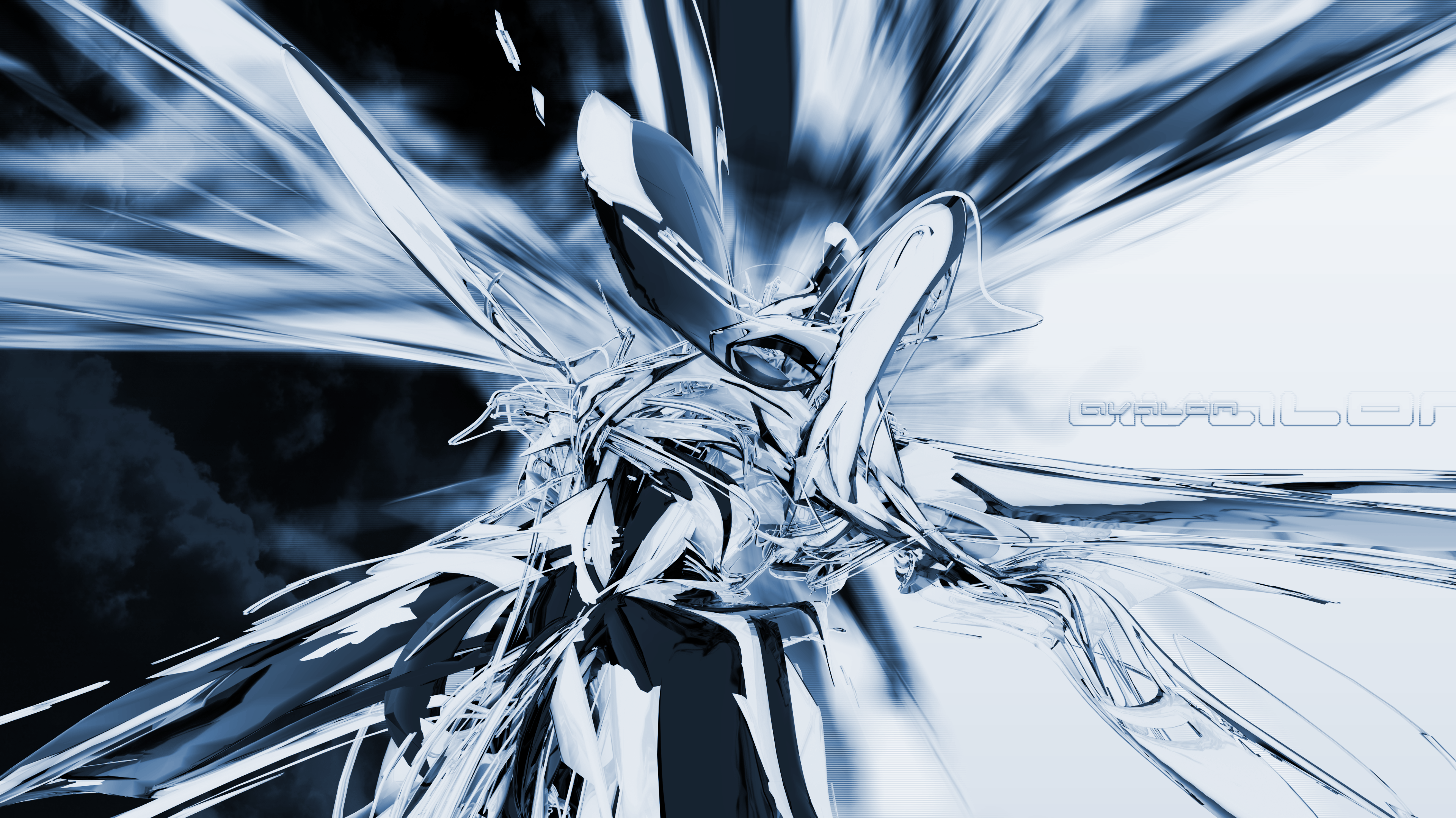 General 3840x2160 artwork digital art 3D Abstract abstract simple background CGI minimalism