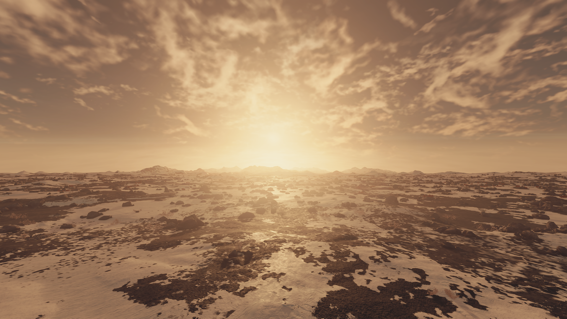 General 1920x1080 Starfield (video game) space video game art sky clouds CGI video games landscape sunlight