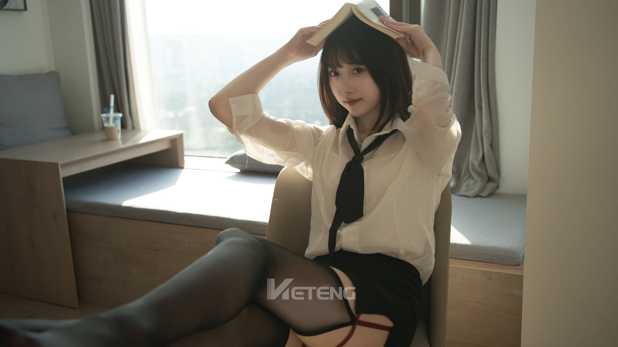 People 2048x1152 doudou yuepai women Asian stockings