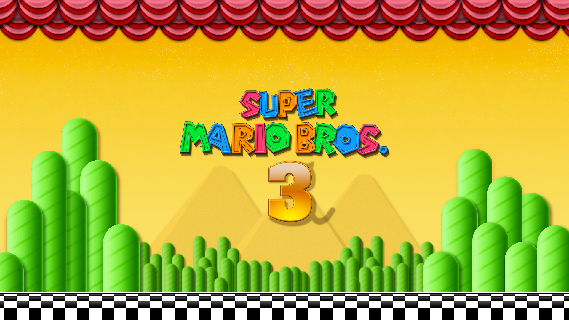 General 1920x1080 title video games Mario Super Mario Bros. 3 Nintendo