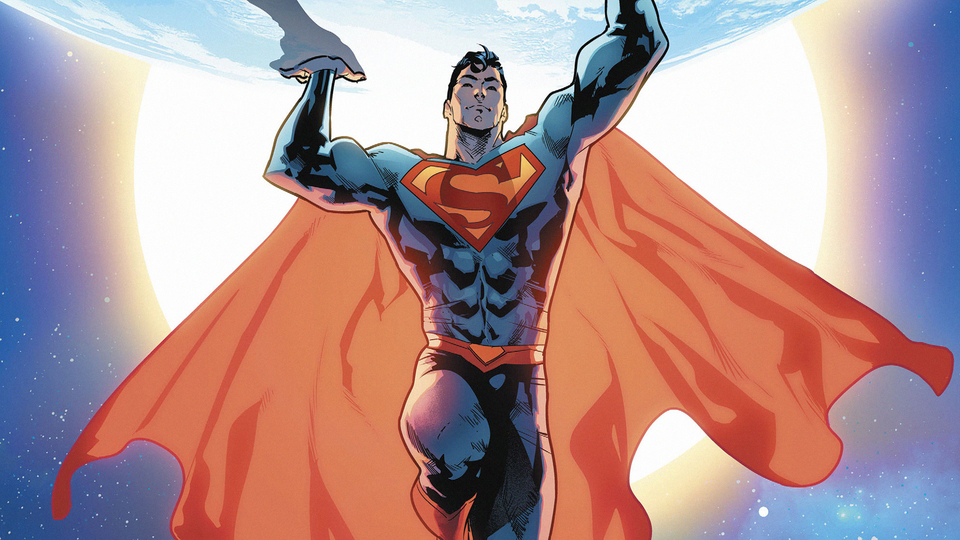 General 1920x1080 DC Comics Superman cape